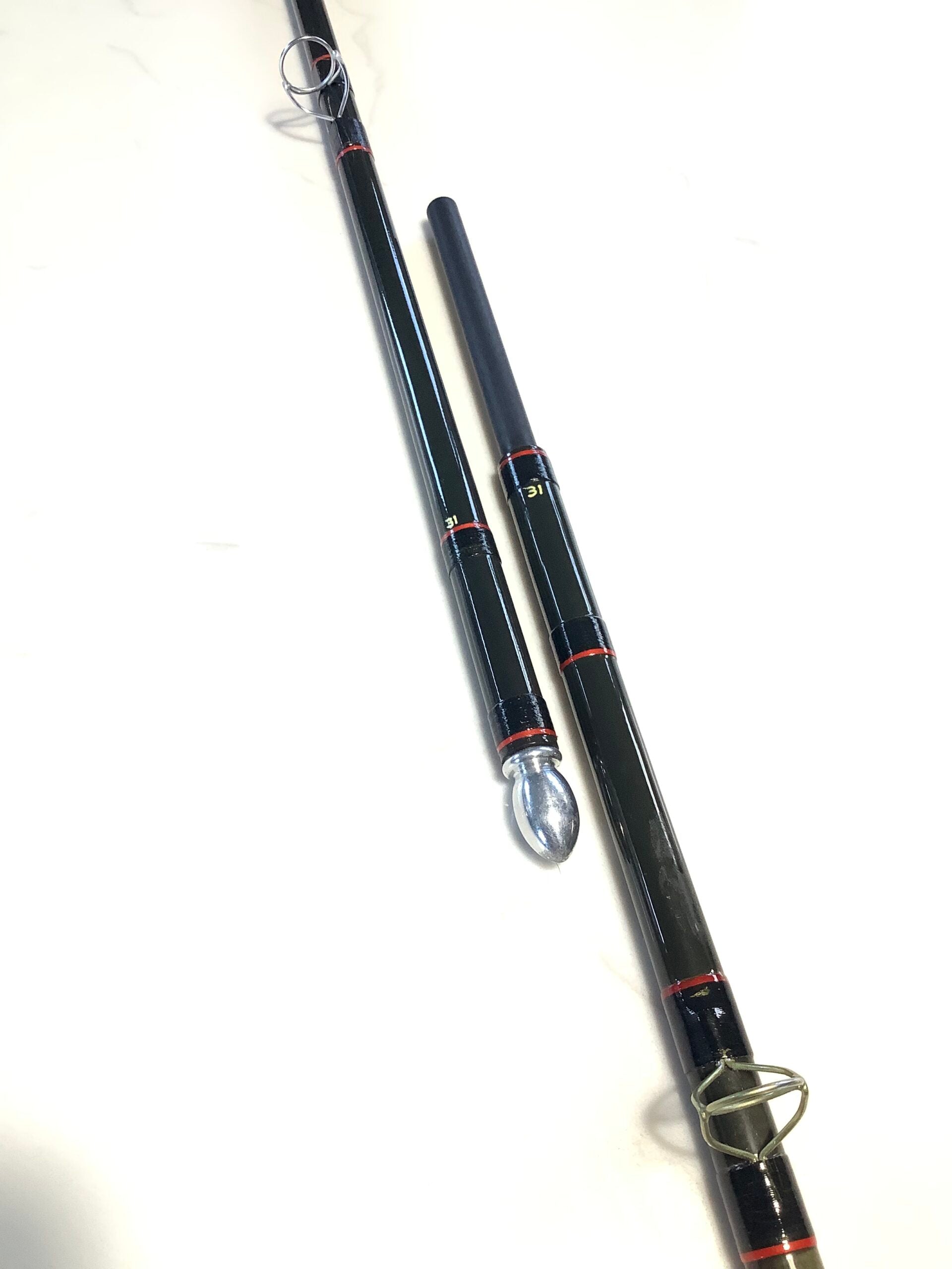 Scarce Hardy Bros 11ft Black Graphite Spinning Rod
