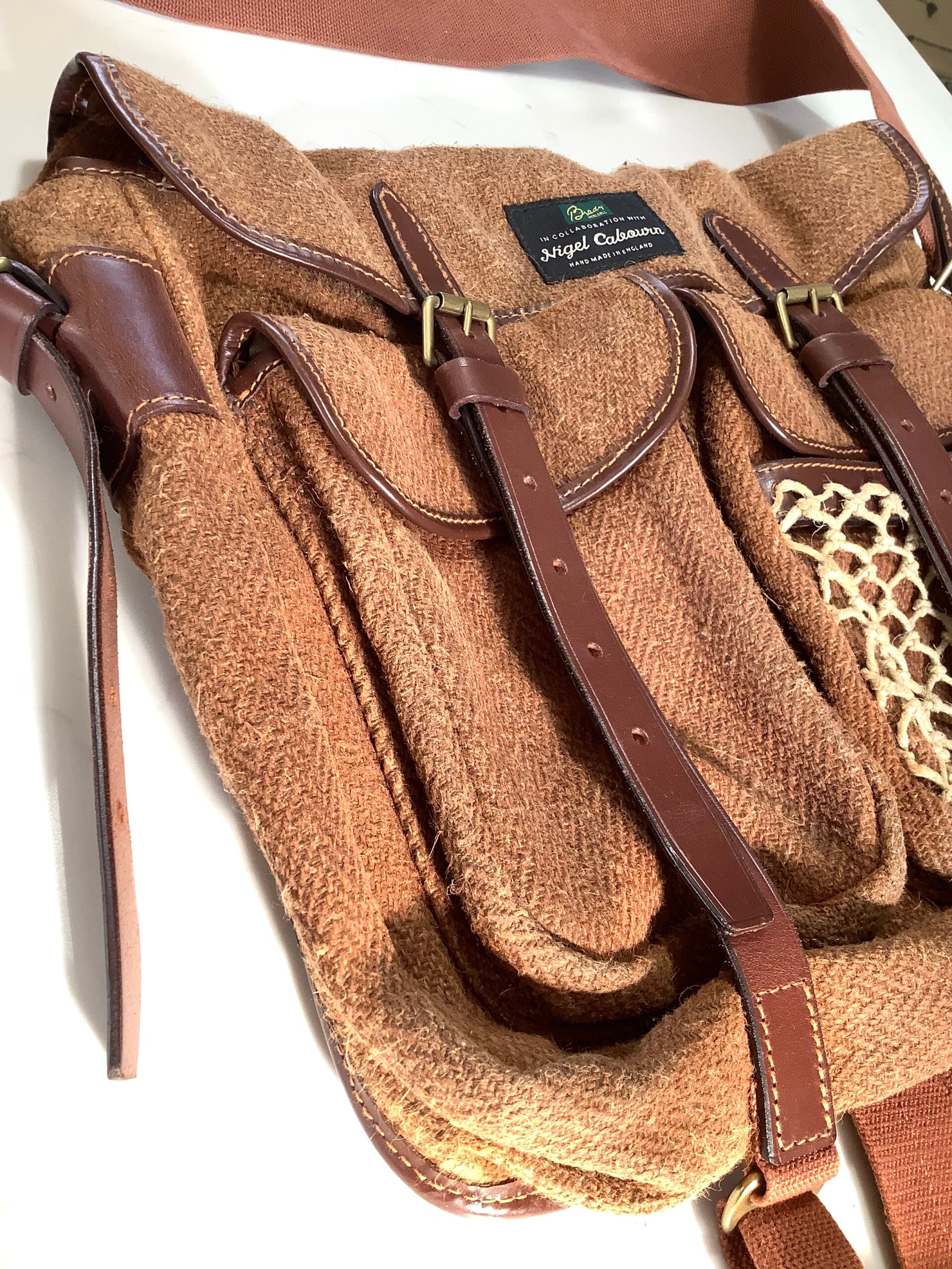 Scarce BRADY Nigel Cabourn Fishermans Bag Hold all with Shoulder Straps