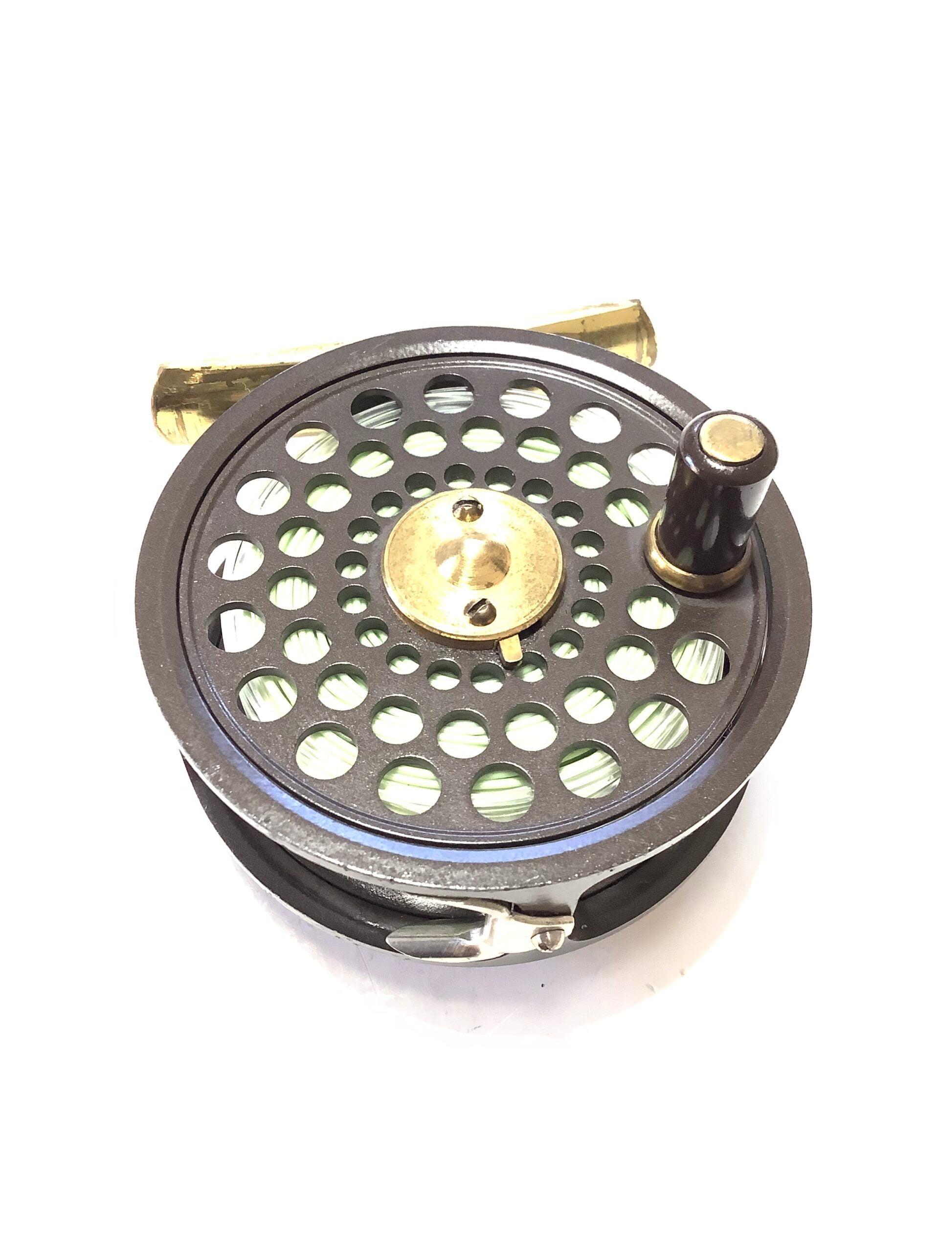Vintage Hardy Bros GOLDEN FLYWEIGHT Fly Reel
