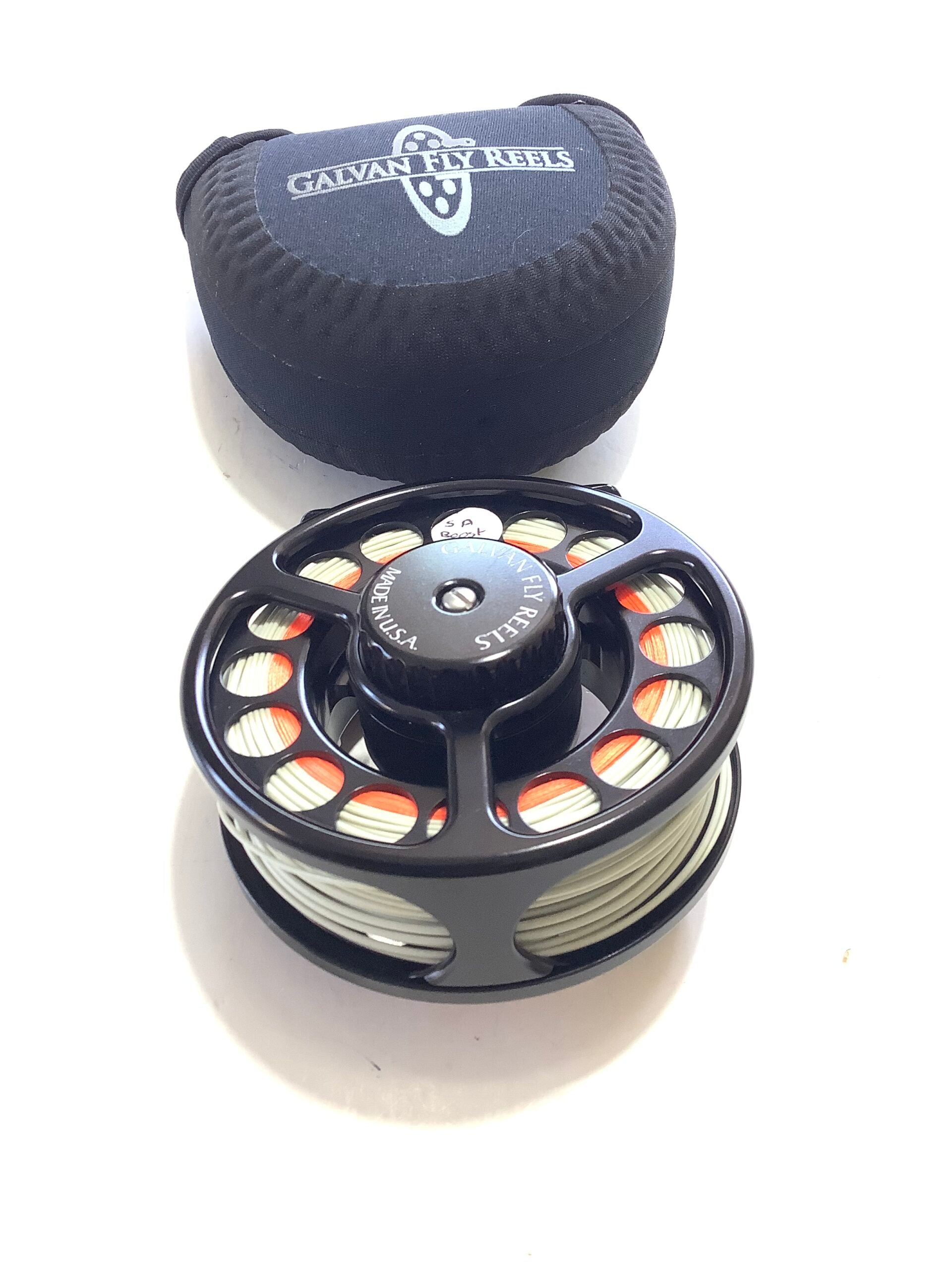 New Galvan #5 Fly Reel with New Fly Line