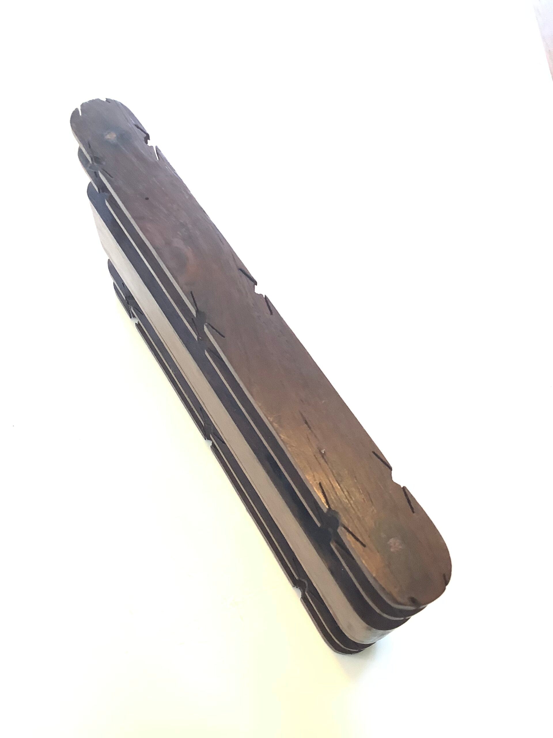 Antique Rosewood Compartment Float Winder
