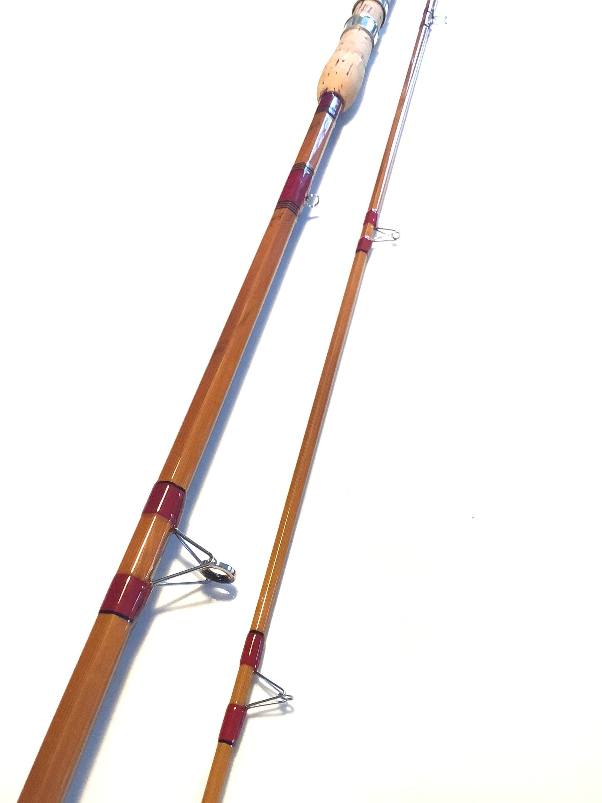 Edward Barder Rod Company “ THE CHRIS YATES MERLIN “Rare HOLLOW BUILT Ltd Edition Built Cane Rod
