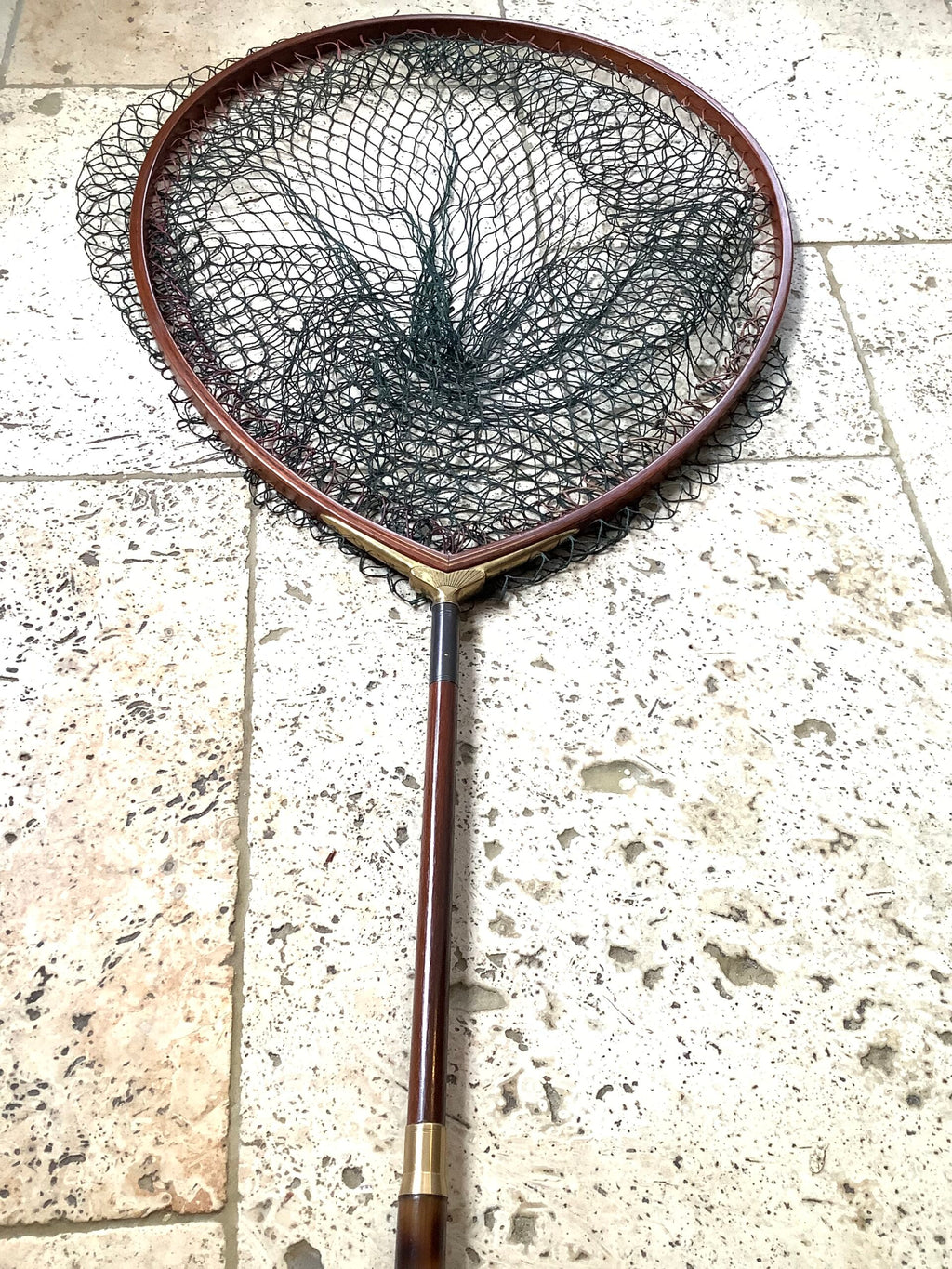 Very Rare Mr Crabtree Large Landing net by Master Craftsman LESZEK DELAG