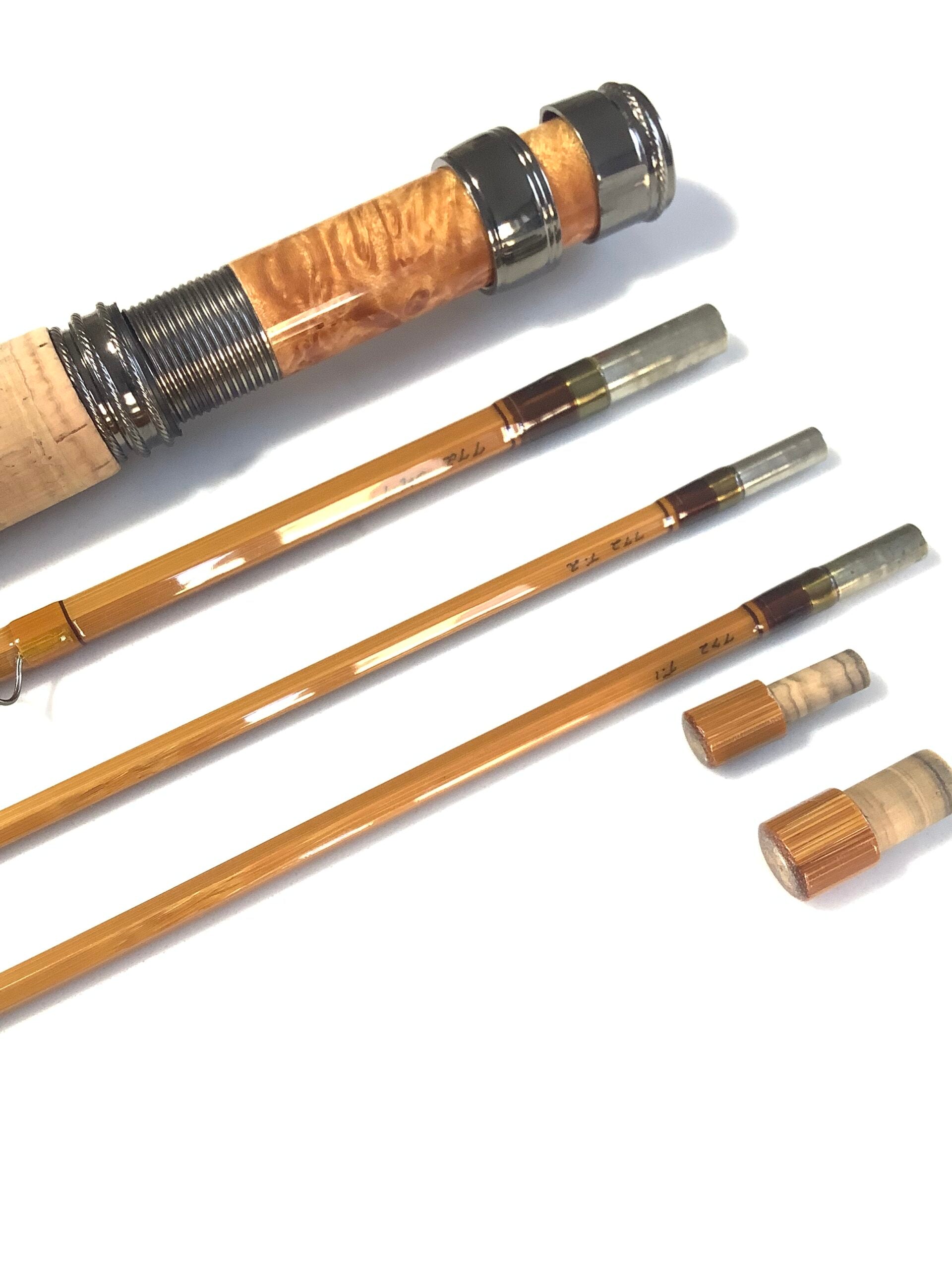 Stunning H.L.JENNINGS Built Cane 3 piece 8ft #5 Fly Rod