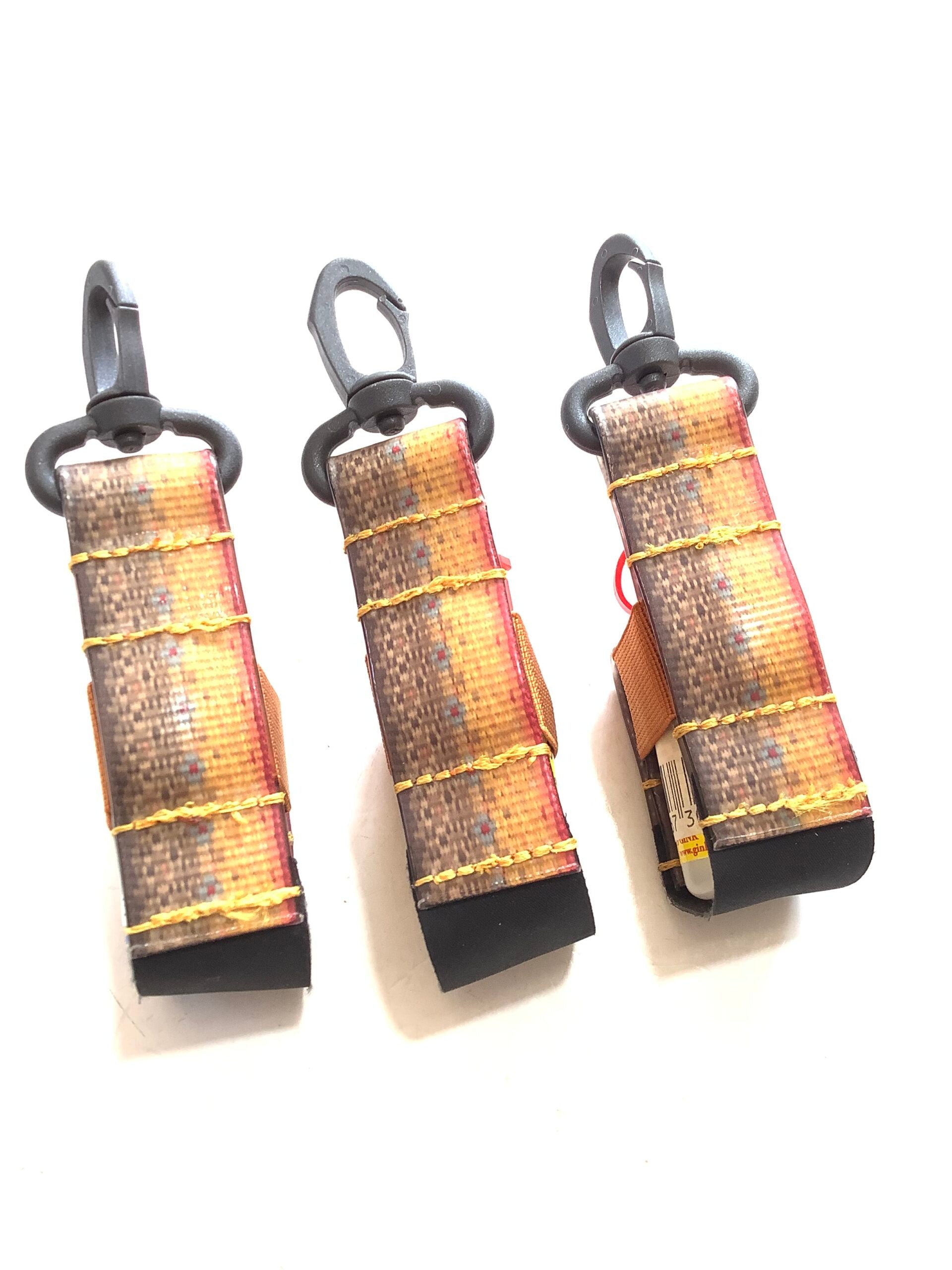 New 3 x FISHPOND Snake waist coat Fly Dressing Holders