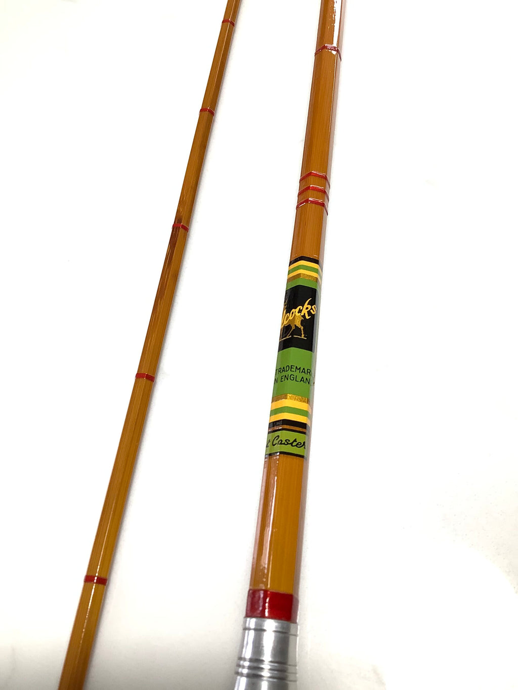Allcock Co 7ft Lightcaster Built cane Rod