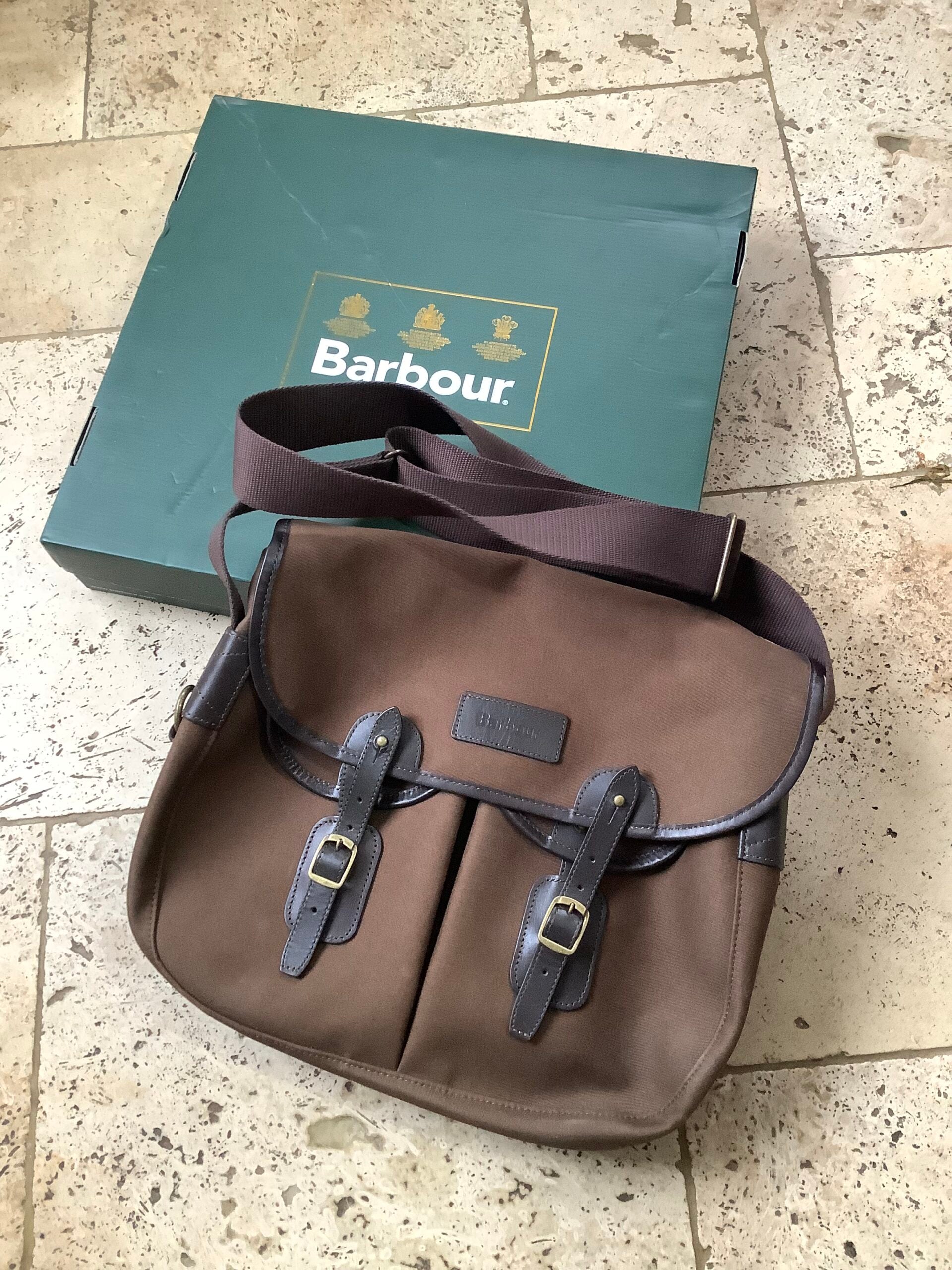 BARBOUR as new Fishermans Bag