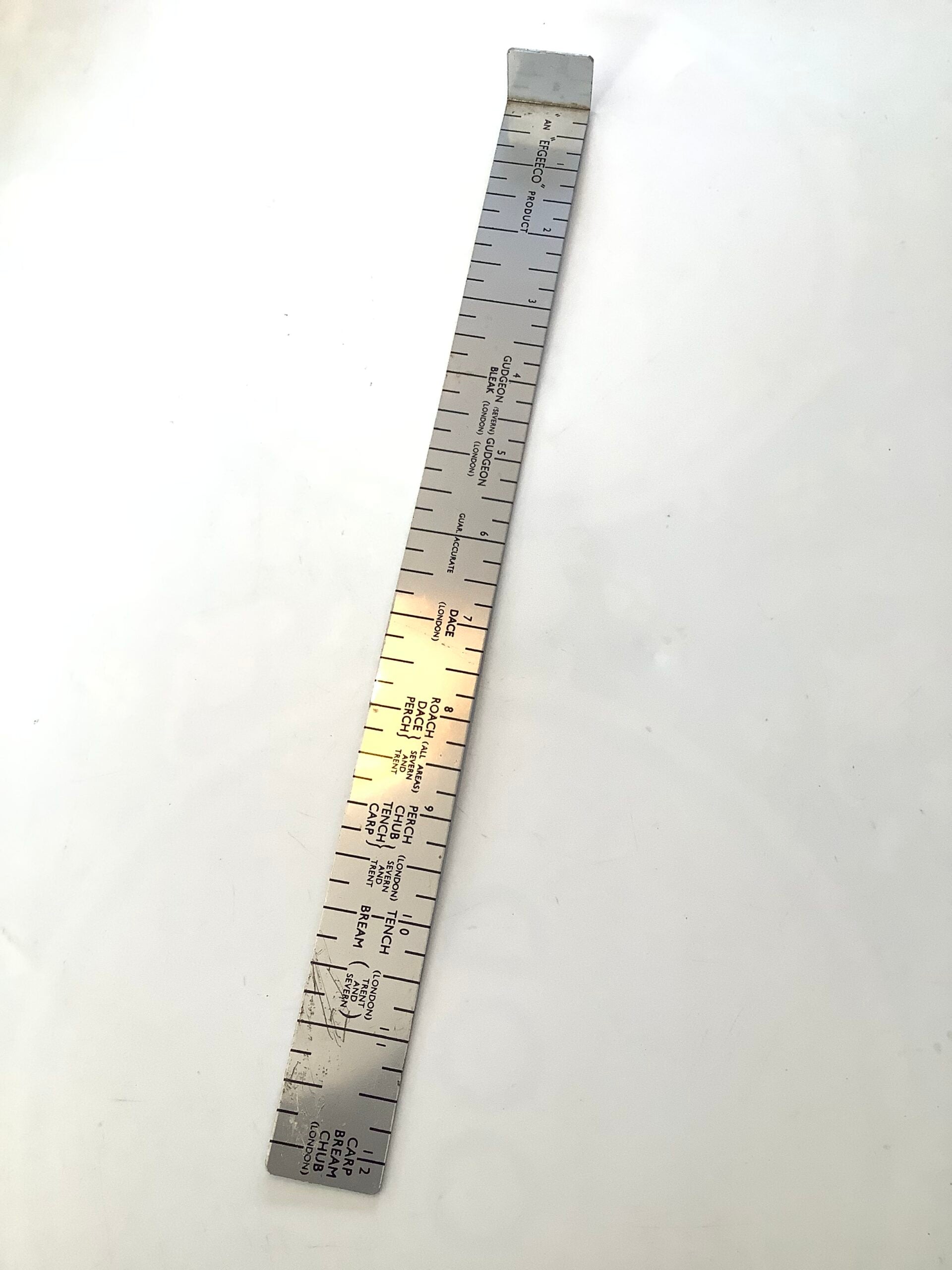 Vintage Efgeeco fisherman’s ruler