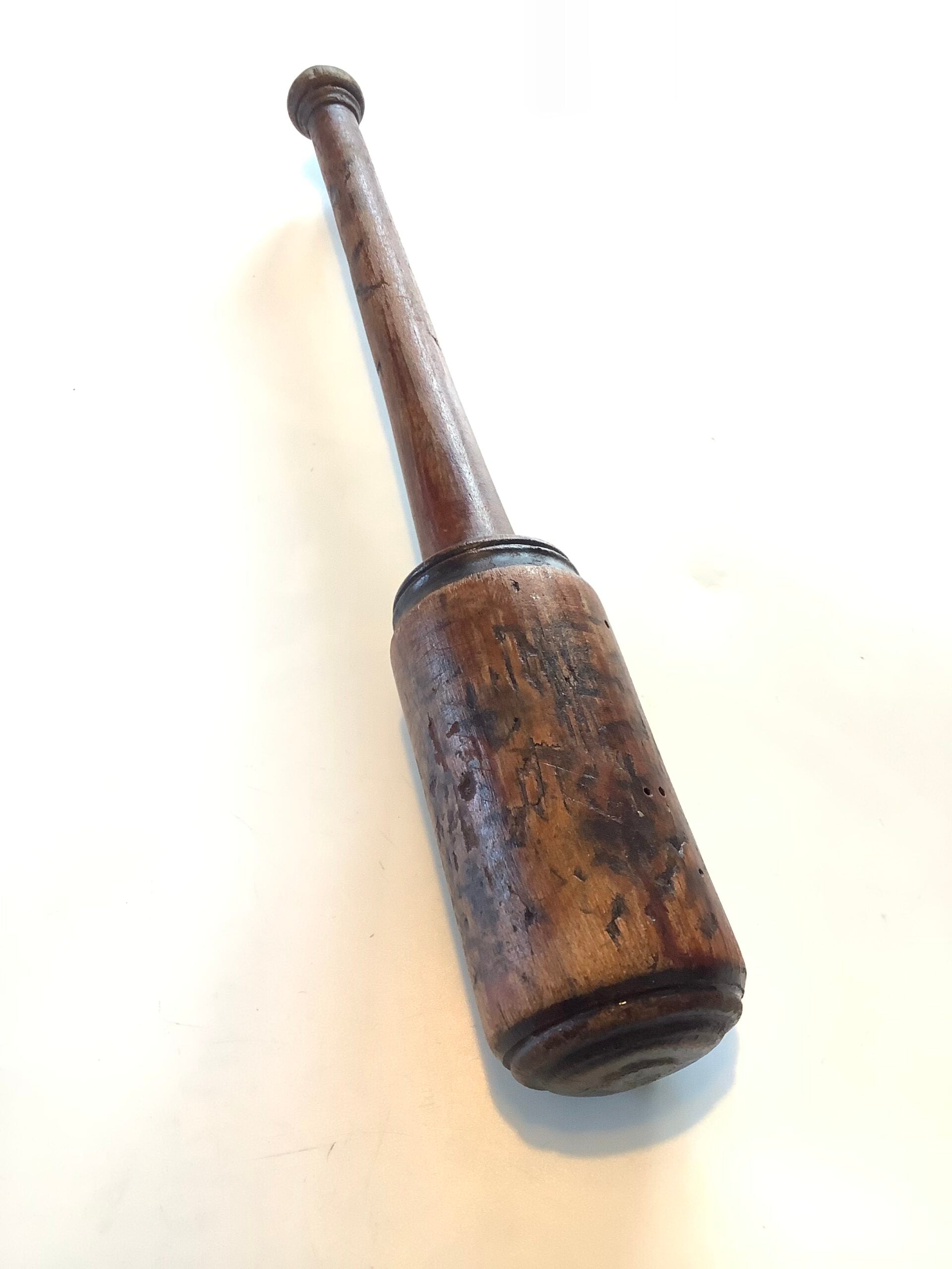Antique Turned Hardwood Fisherman’s Priest