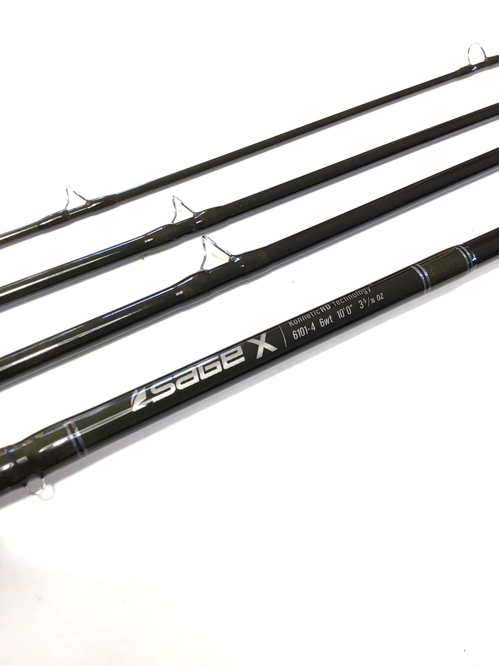 As New SAGE X 10ft #6 Four Piece Fly Rod