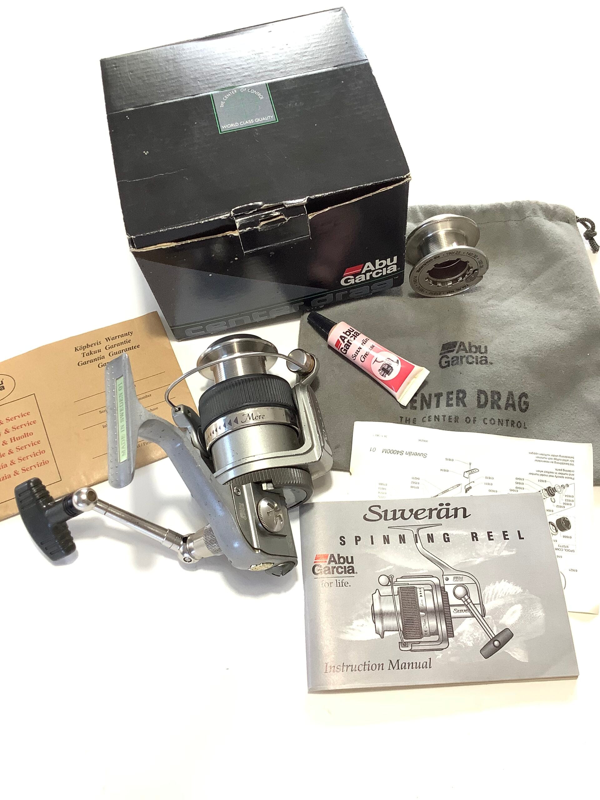 ABU SUVERAN 4000M REEL – Antique & Vintage Fishing Tackle