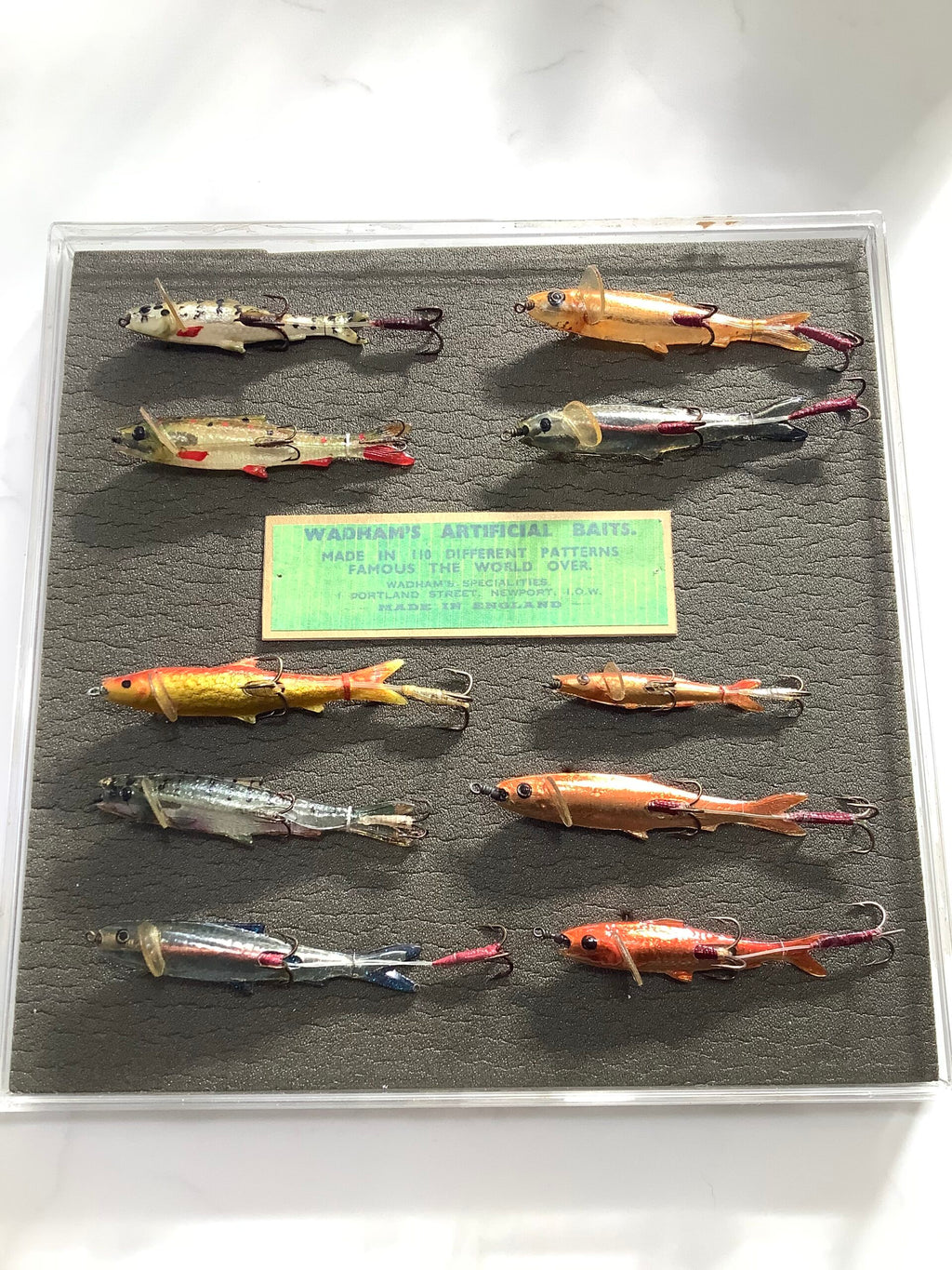 Collection of Vintage PERCY WADHAMS Baits/Lures