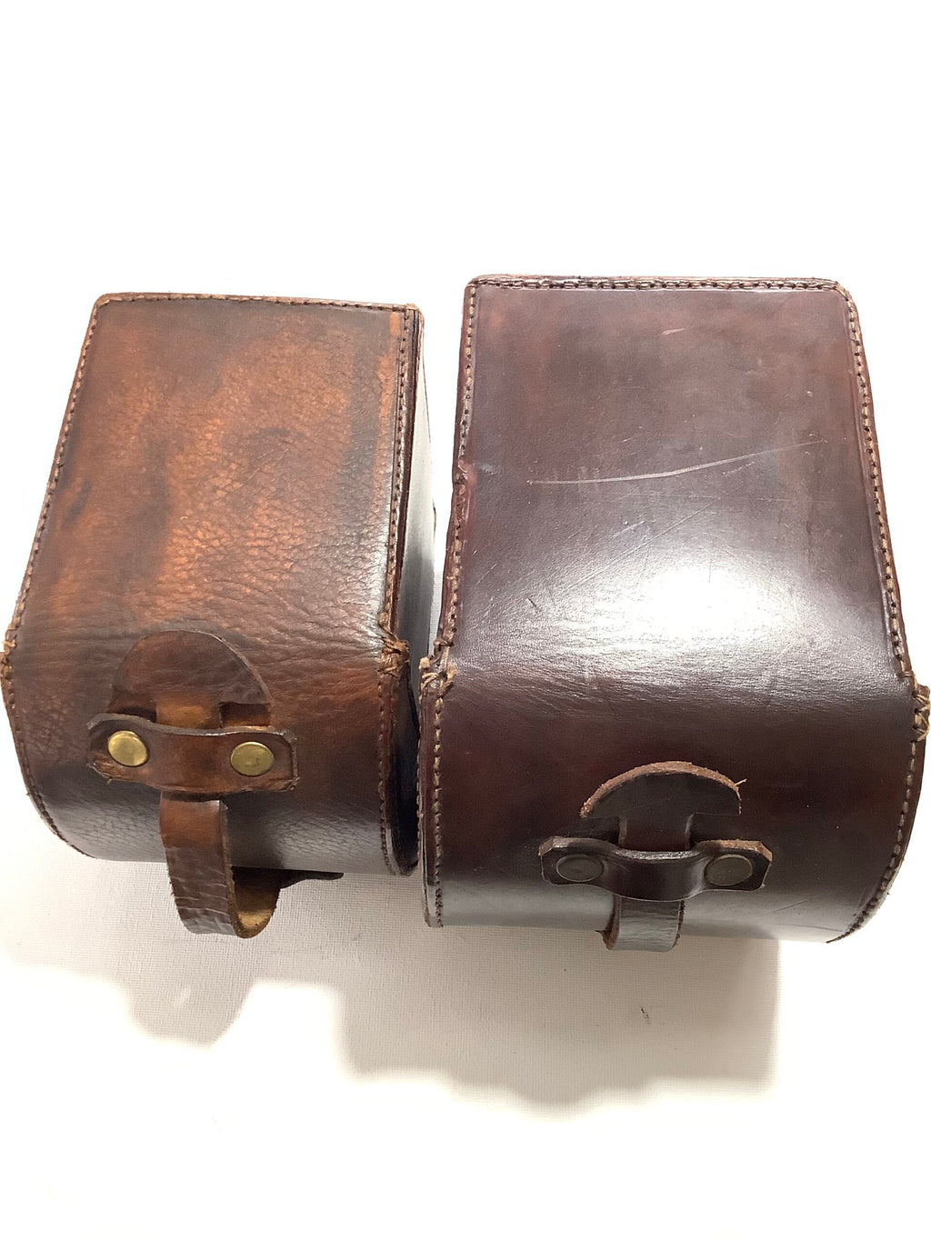 Vintage Block Leather Reel Cases