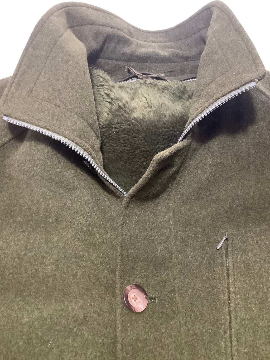 ORIGINAL AUSTRIAN RASCHEN LODEN PURE WOOL OUTDOORSMAN HUNTING COAT