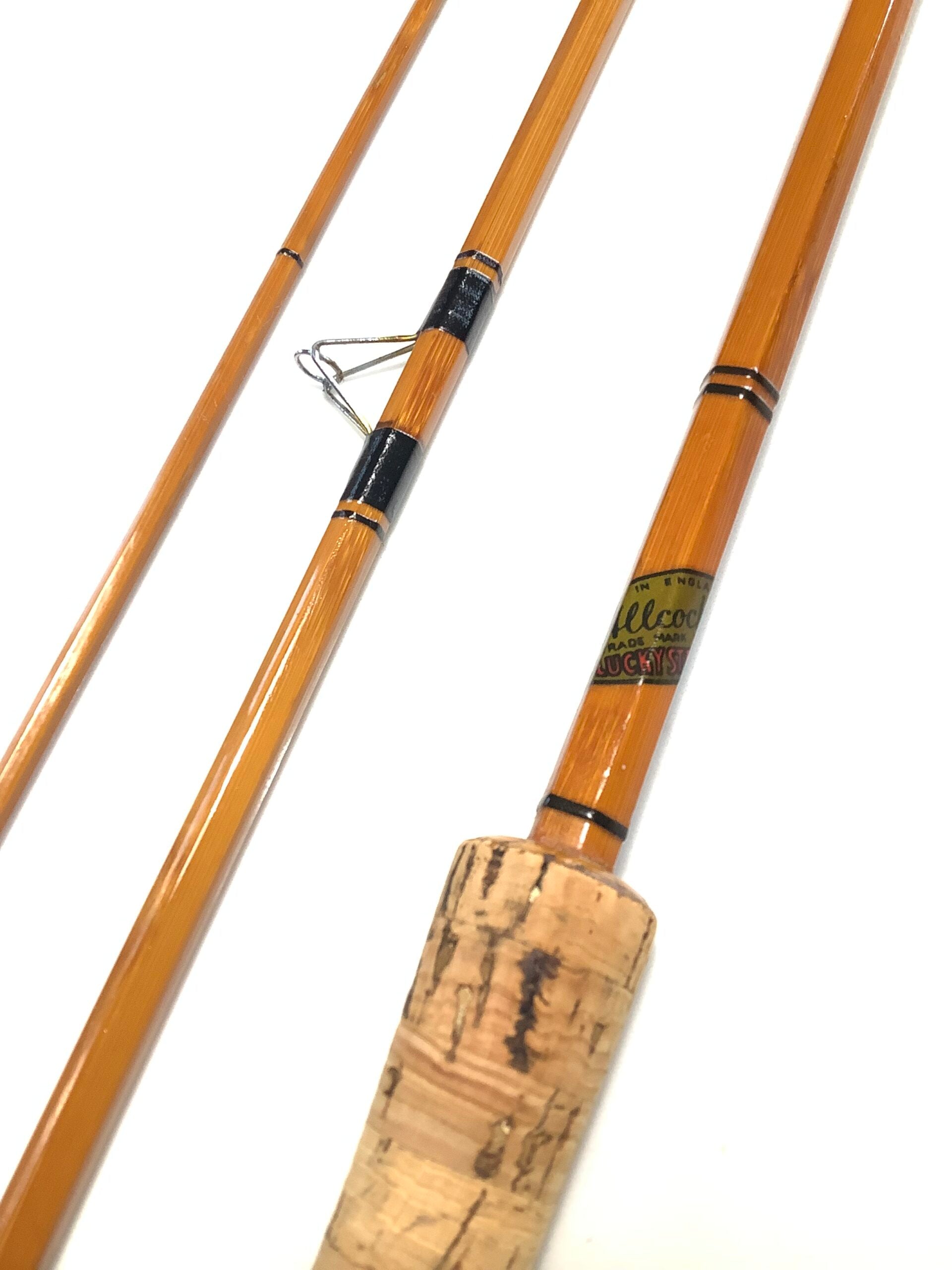 Allcock Co LUCKY STRIKE Built cane Rod