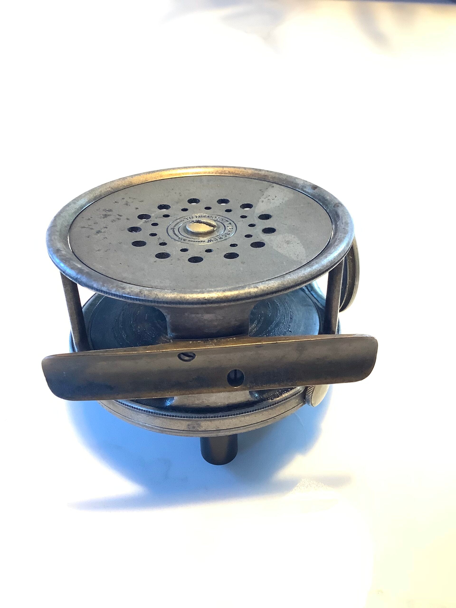 Antique Hardy Bros 3 3/4” Perfect Fly Reel Circa 1928