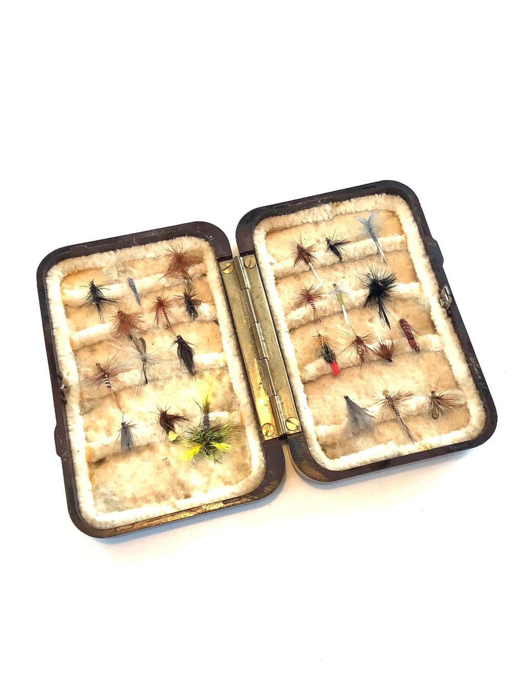 Antique Hardy Bros Neroda smallest pocket fly box