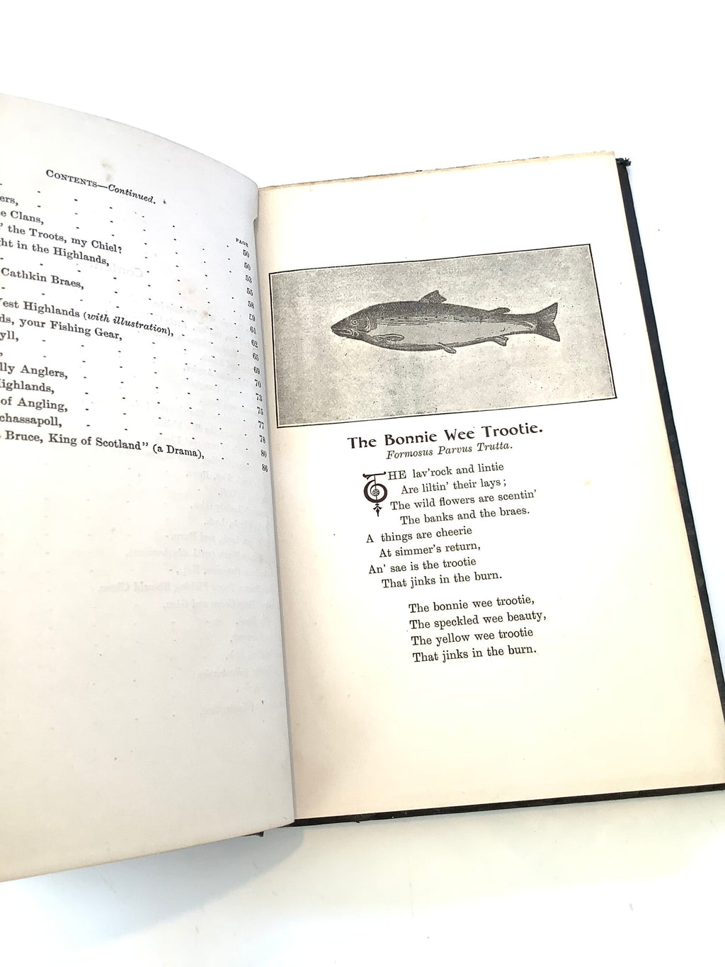 Antique Angling Songs, Poems by John Dougall 1901 1st Edition