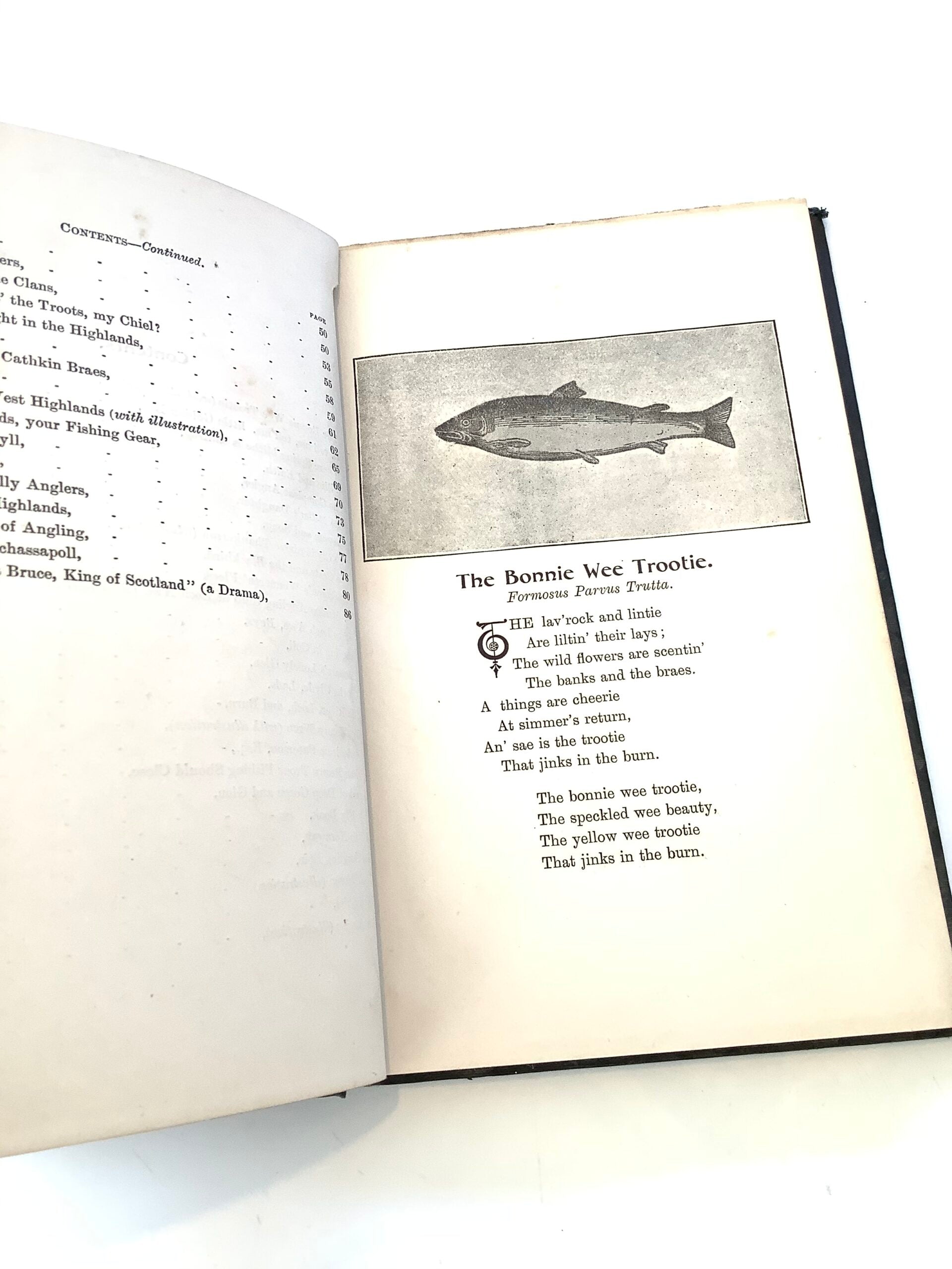 Antique Angling Songs, Poems by John Dougall 1901 1st Edition