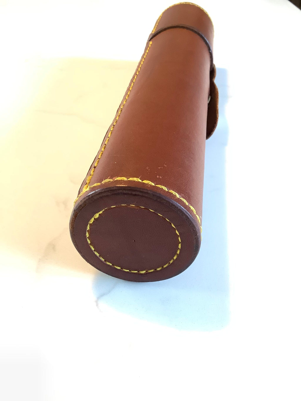 Grayling Society Hand Crafted Leather Float Holder