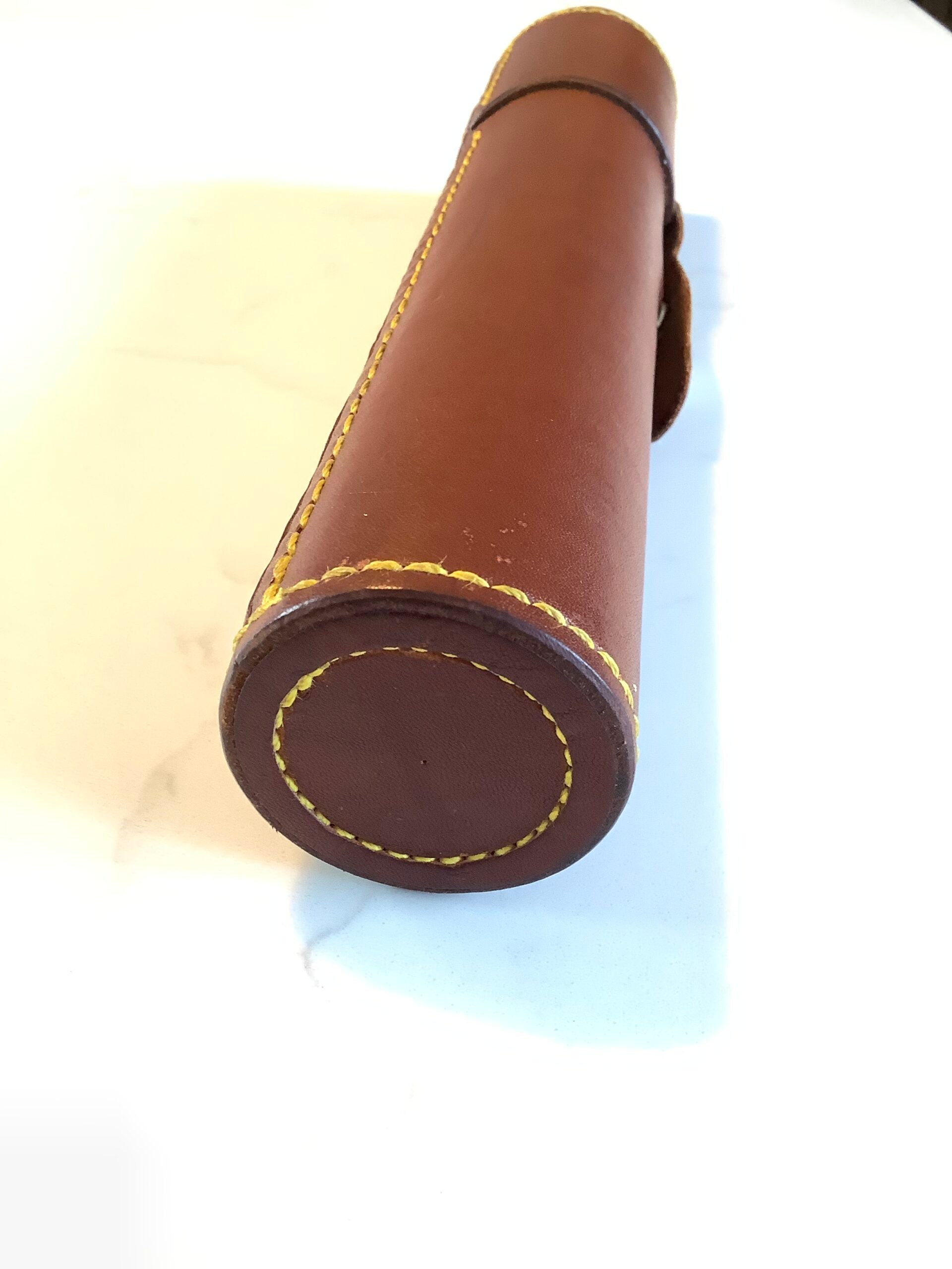 Grayling Society Hand Crafted Leather Float Holder