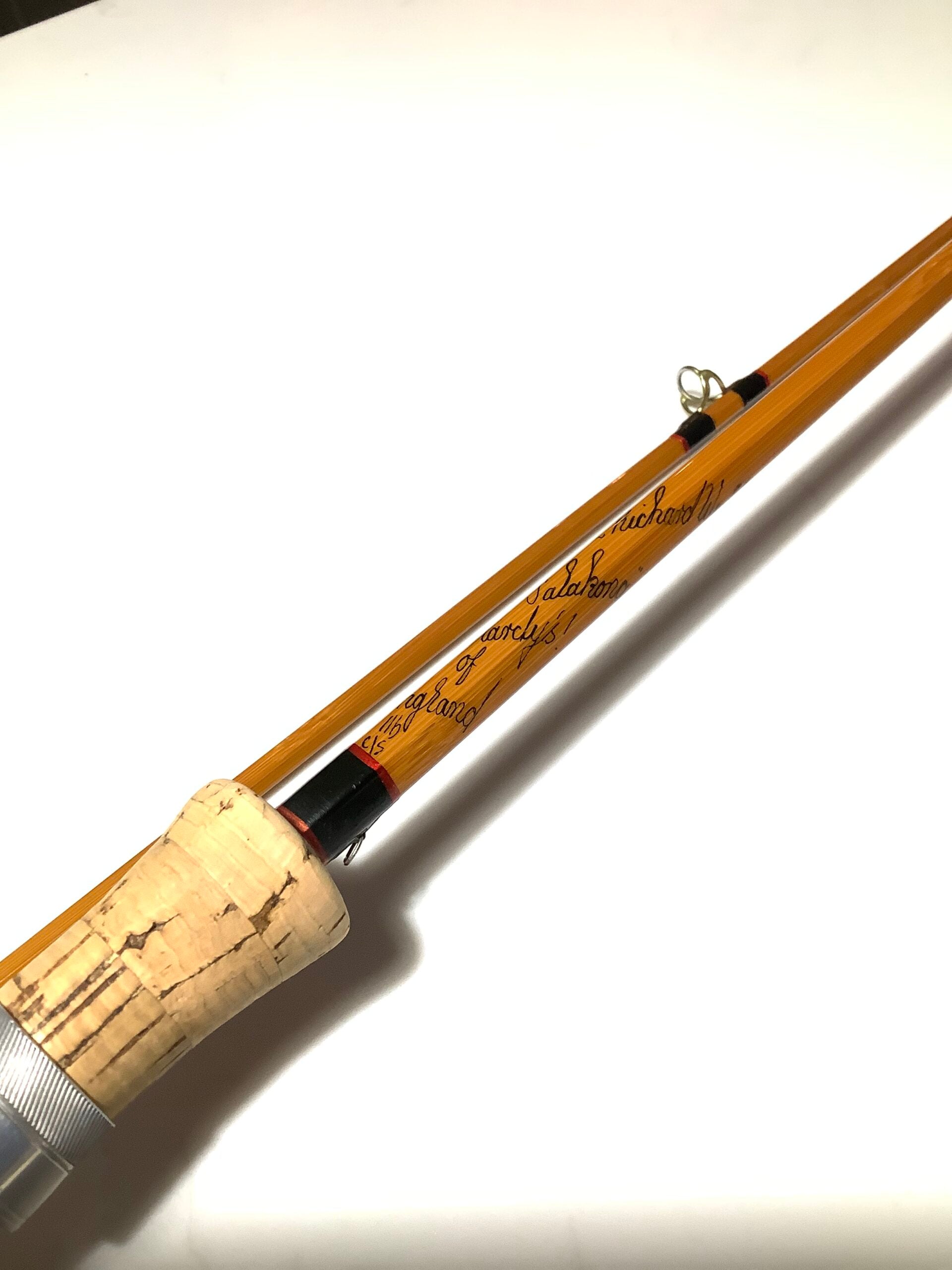 Hardy Bros RICHARD WALKER Palakona AVON Built cane rod
