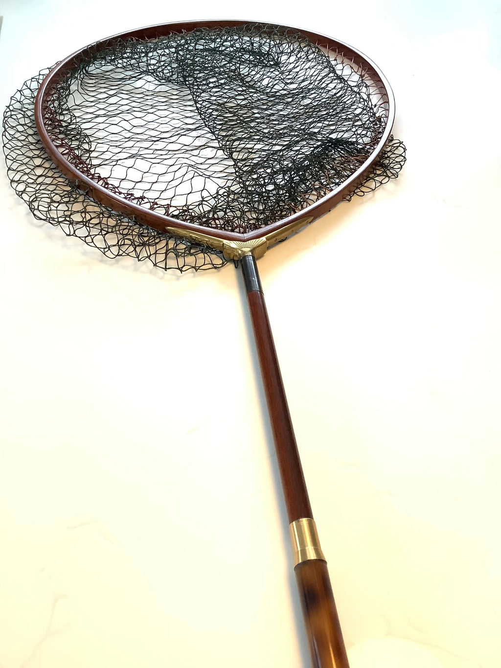 Very Rare Mr Crabtree Large Landing net by Master Craftsman LESZEK DELAG