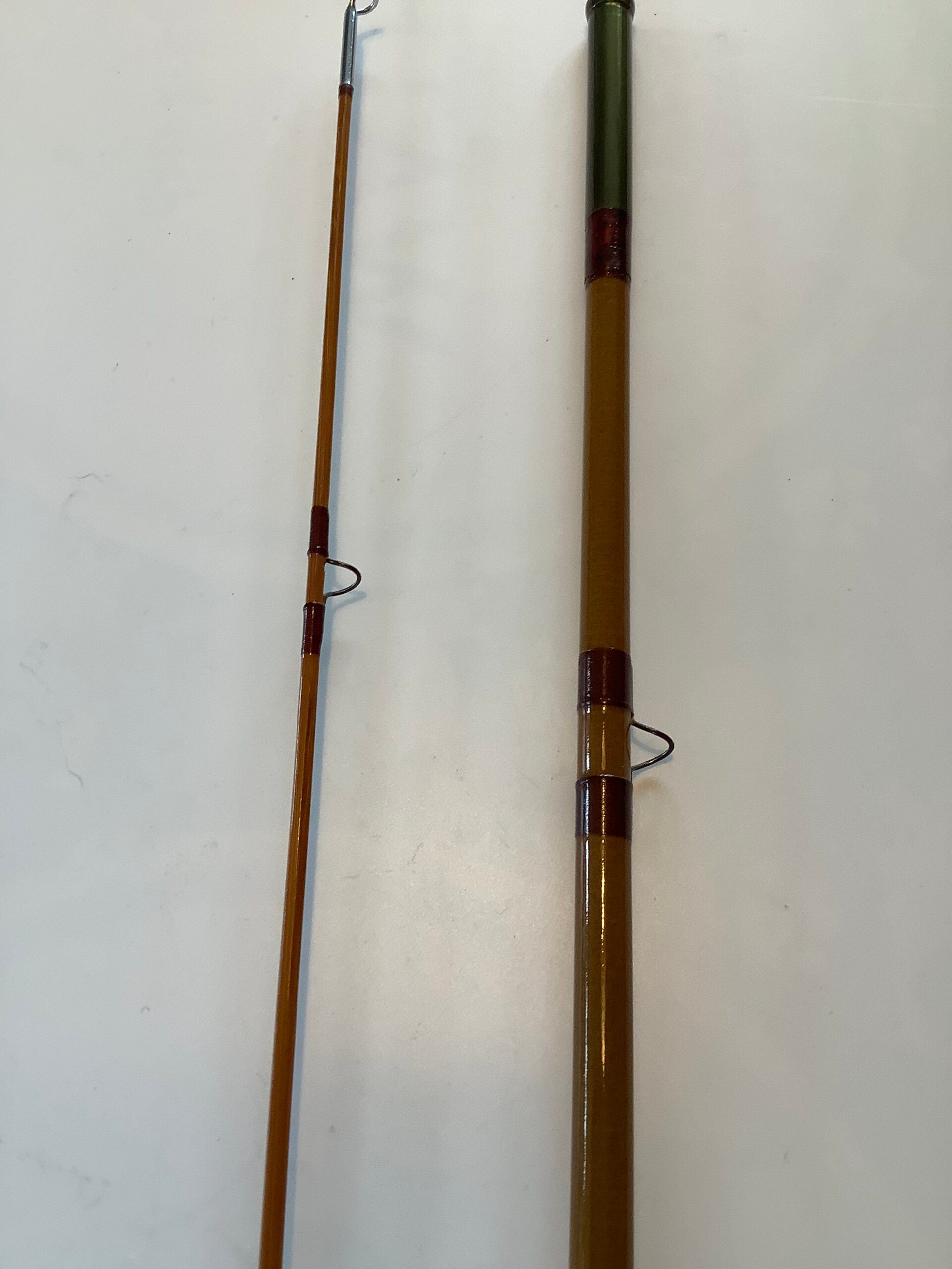 Scarce Pezon et Michel Ritz “Variopower Competition “ 7ft 9” built cane tip with hollow fibre bottom section