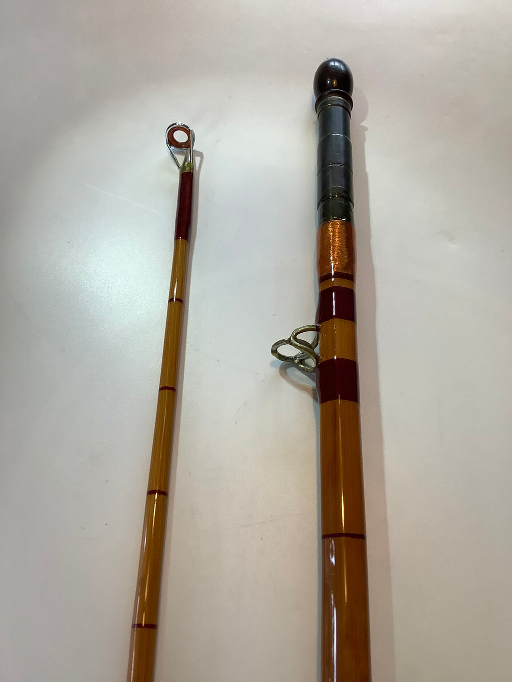 R. chapman “Dennis Pye” 10ft 2” Built cane Pike rod in superb condition