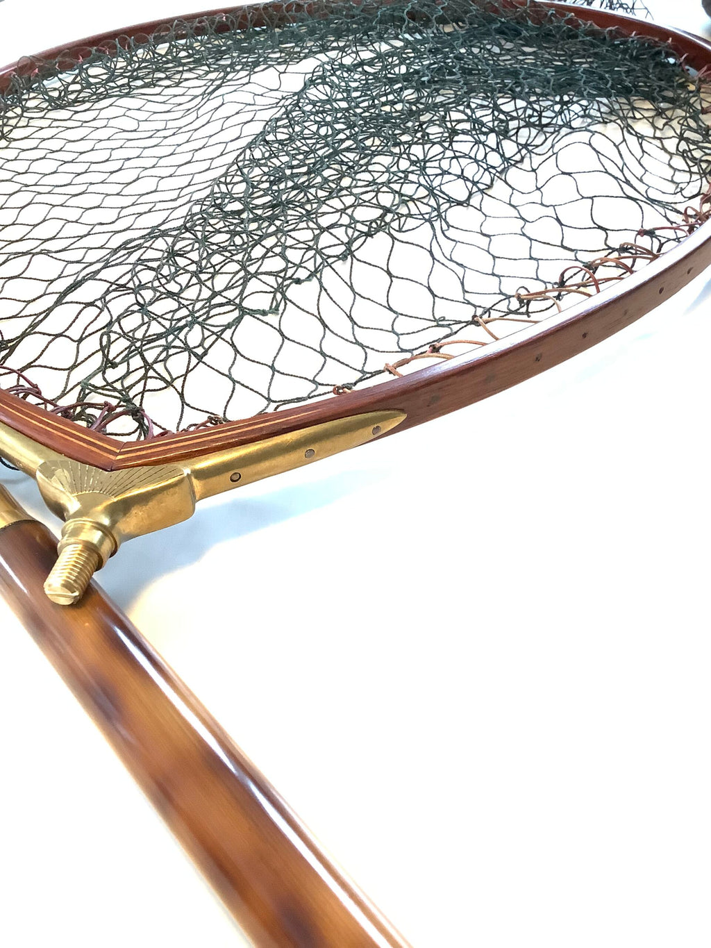 Very Rare Mr Crabtree Large Landing net by Master Craftsman LESZEK DELAG