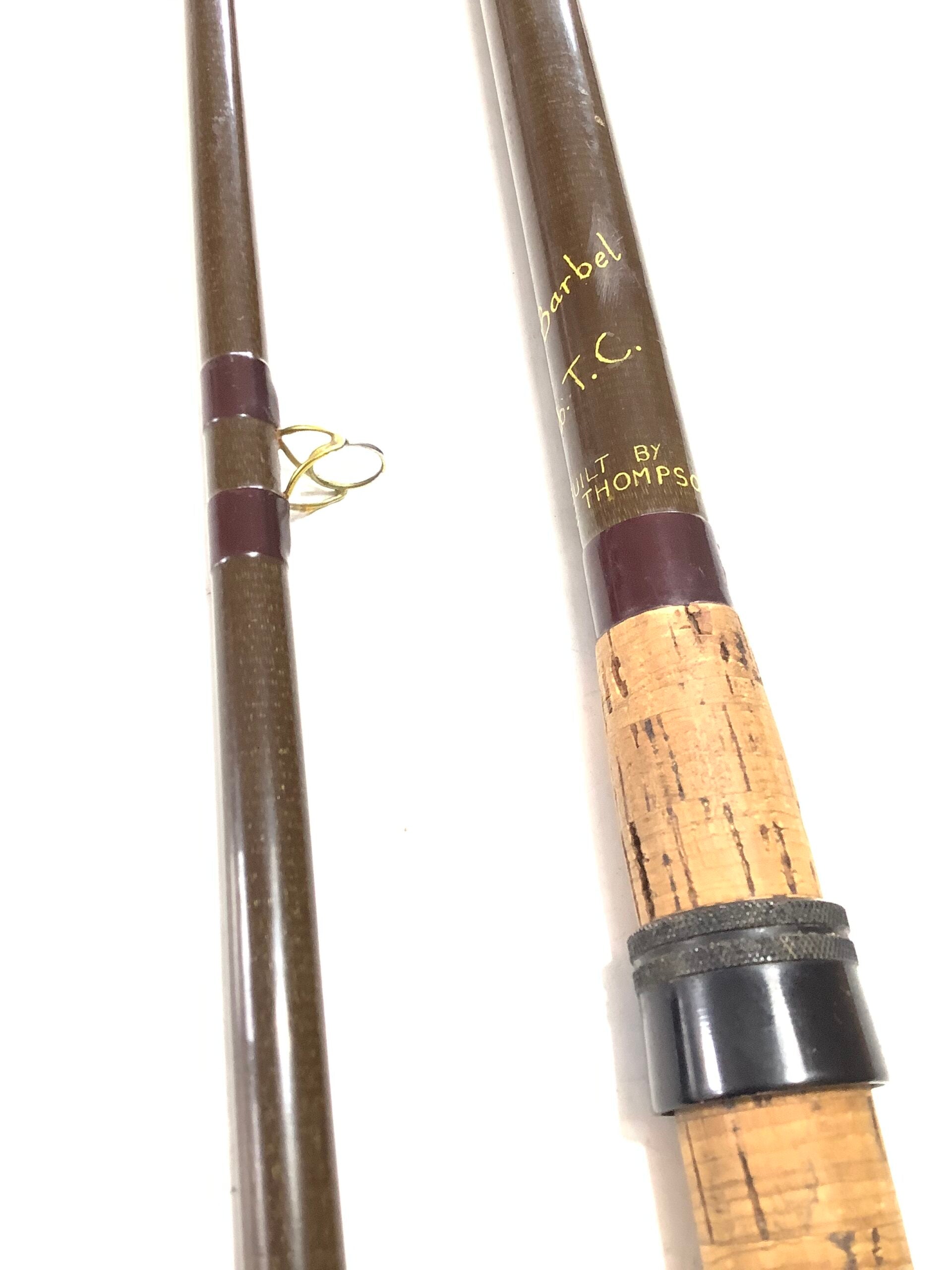 Vintage DAVE THOMPSON “ T48 BARBEL ROD” 11ft