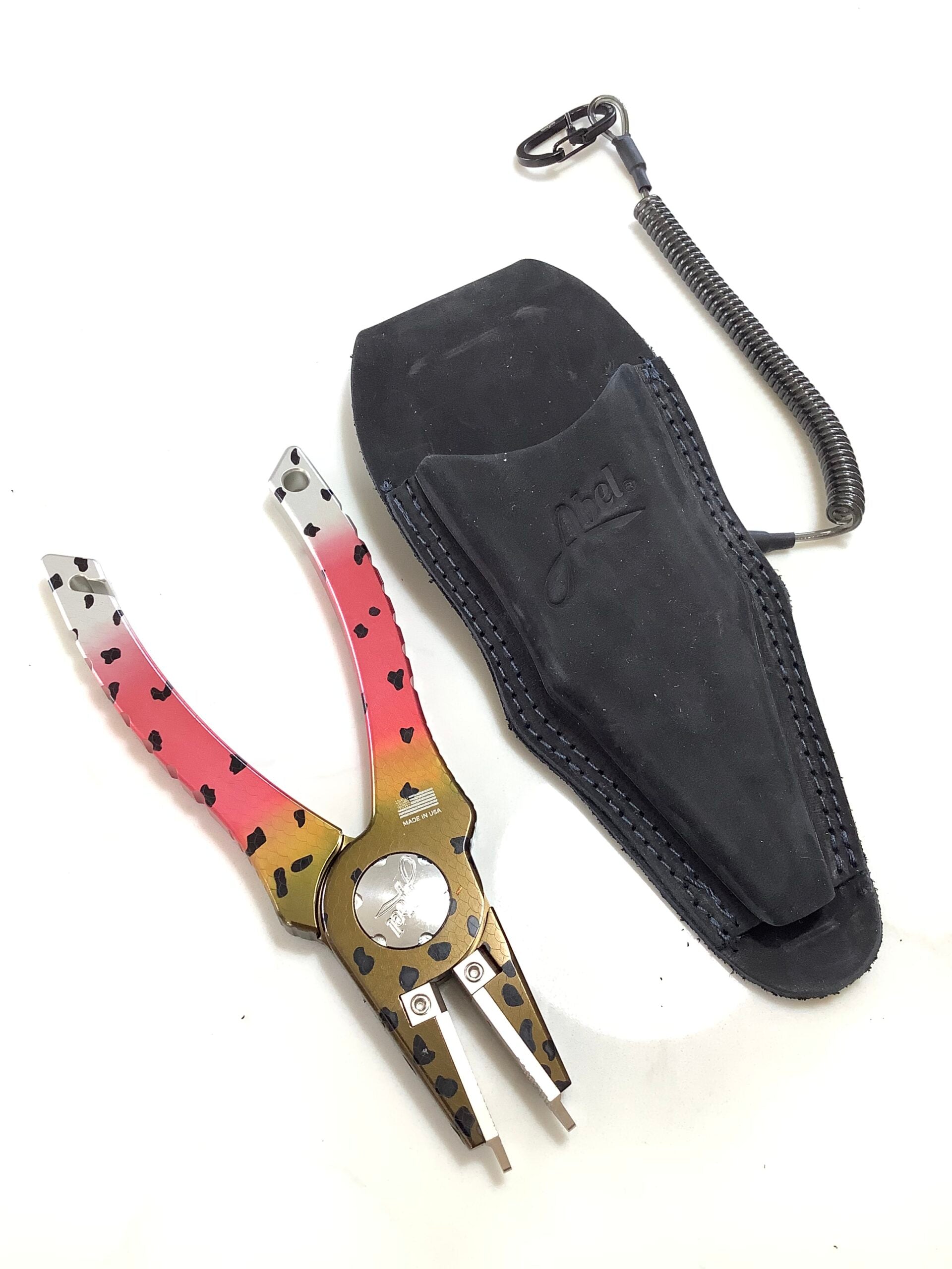 NEW ABEL Fishing Pliers Native Rainbow Graphic Design
