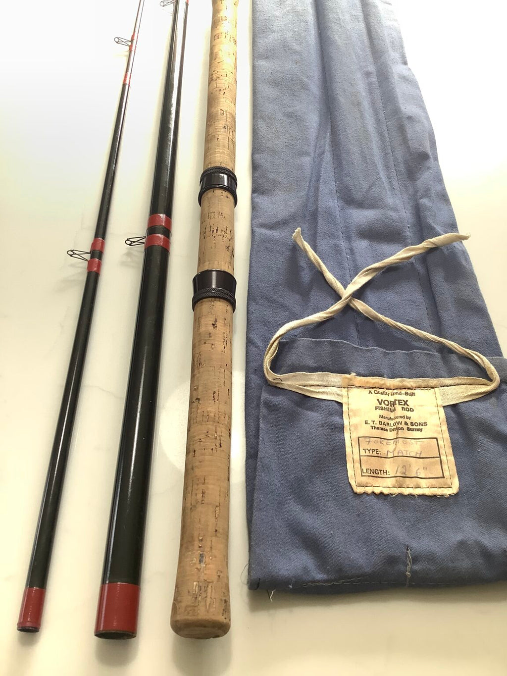 Retro VORTEX  “ Foremost MATCH 12 ft 6” Rod