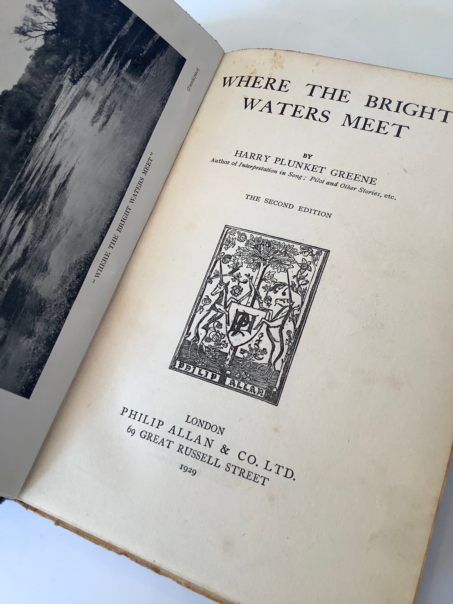 Where The Bright Waters Meet by H.Plunket Greene