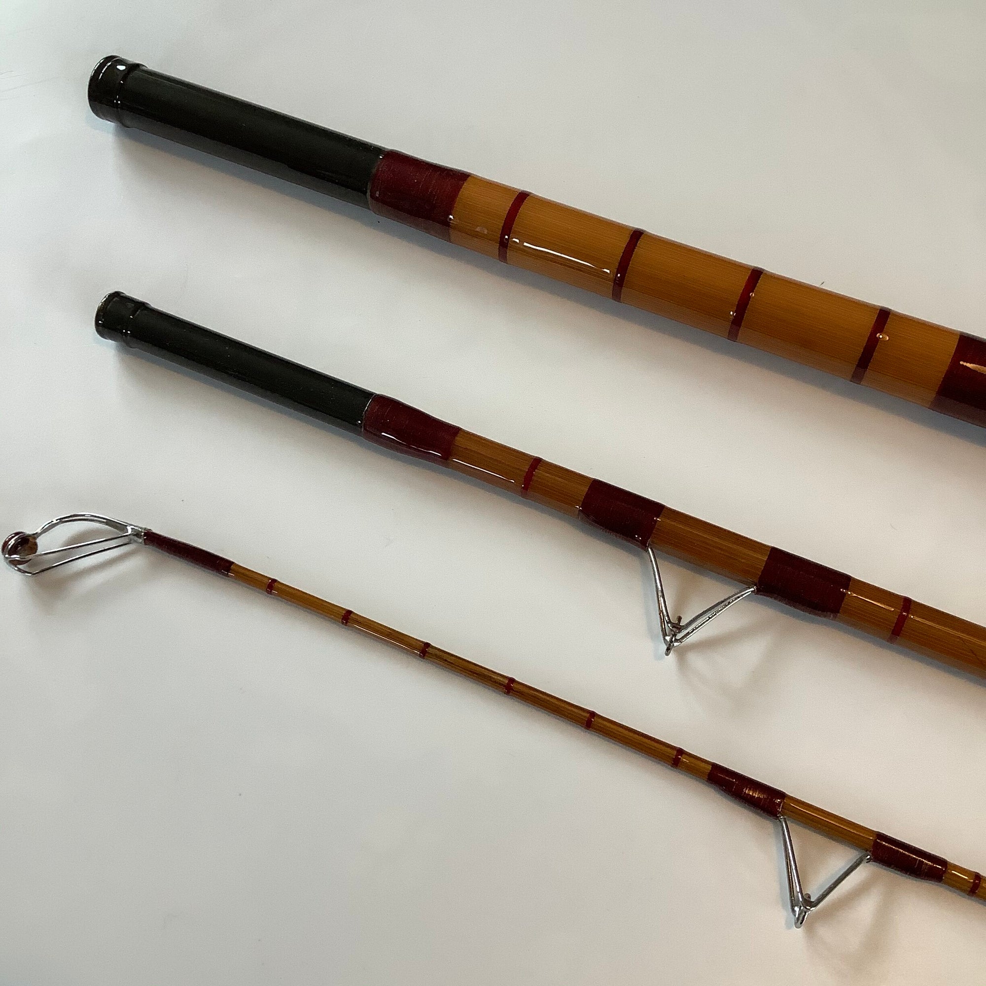 A Scarce Ogden Smiths “The Arun” whole cane built cane top and middle sections