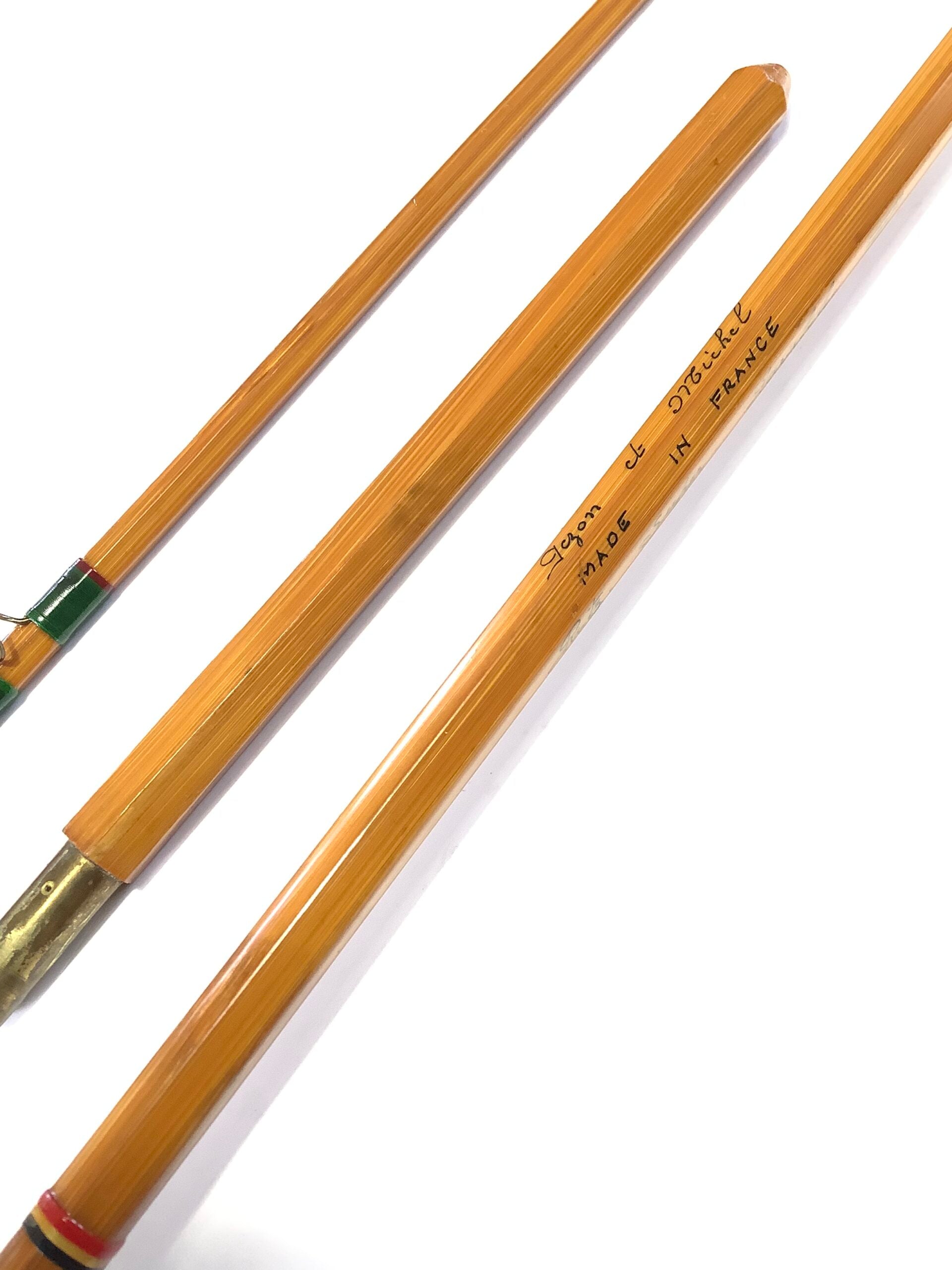 Scarce PEZON ET MICHEL RITZ SUPER PARABOLIC PPP LONGCAST TYPE BATAULT FLY ROD 8ft 7”