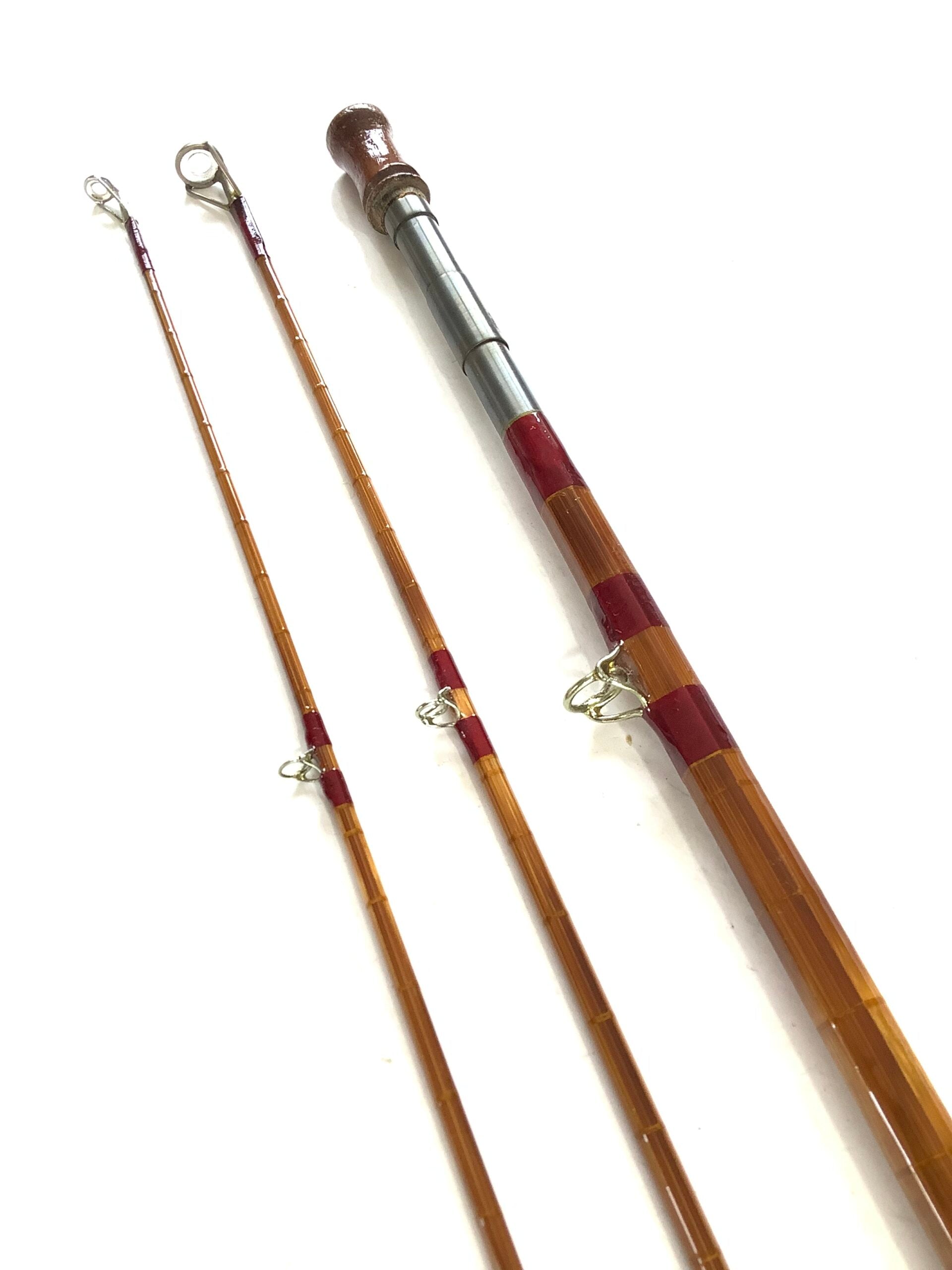 RYAN BURNS “ CARPSTRIKE” Built Cane Rod Two Tips