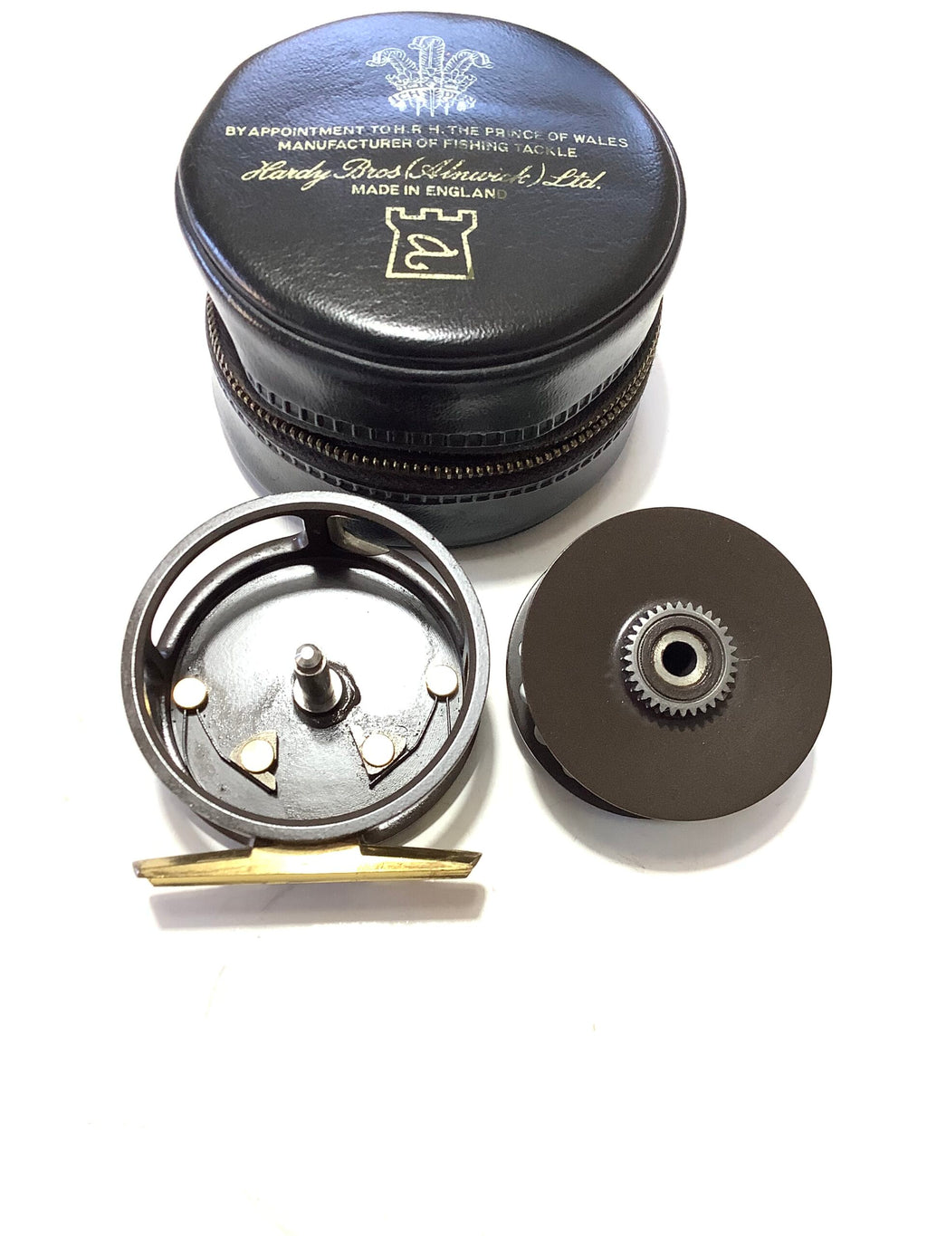 Vintage Hardy Bros GOLDEN FLYWEIGHT Fly Reel