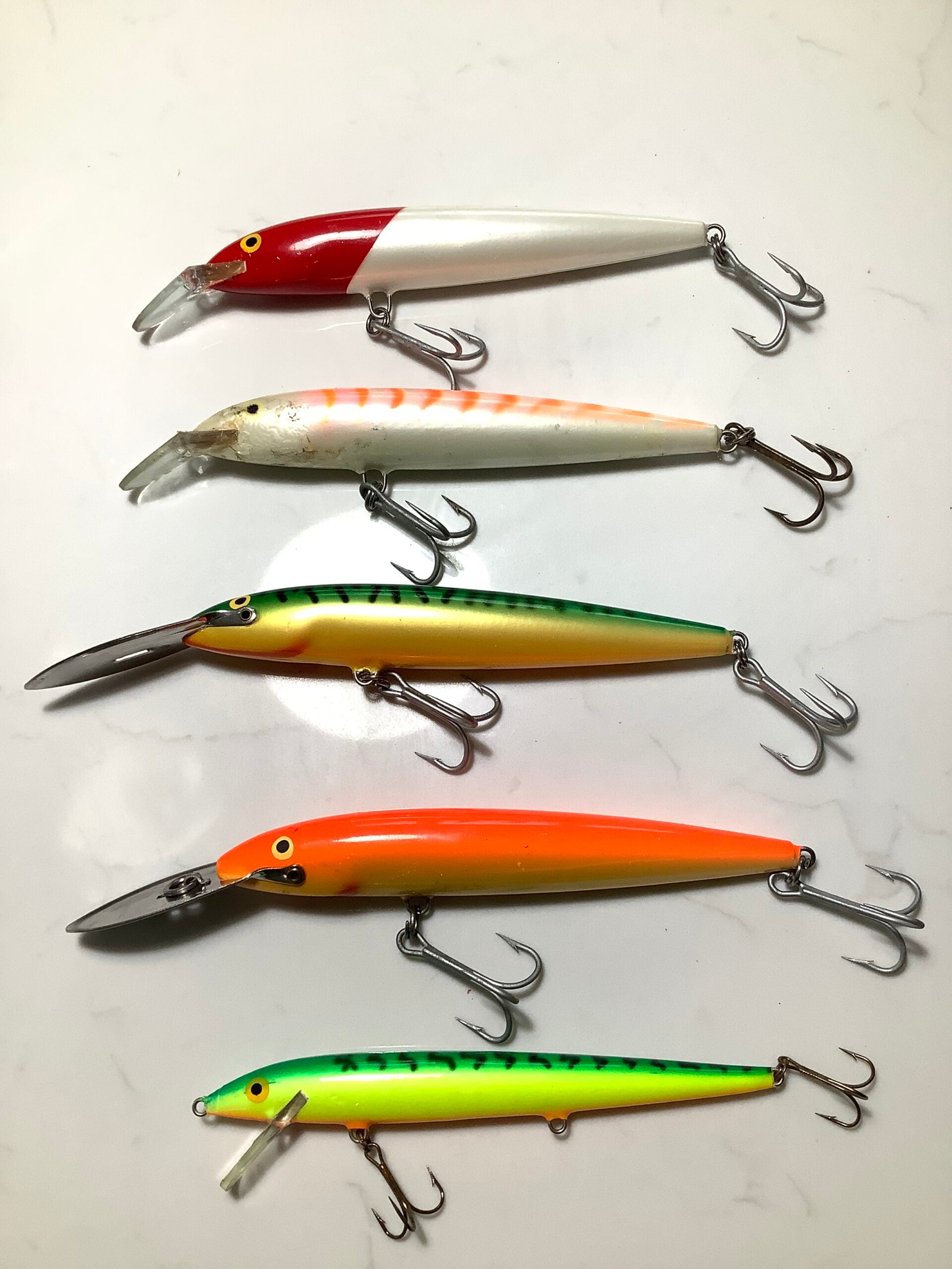 Large Size RAPALA Lures x 5