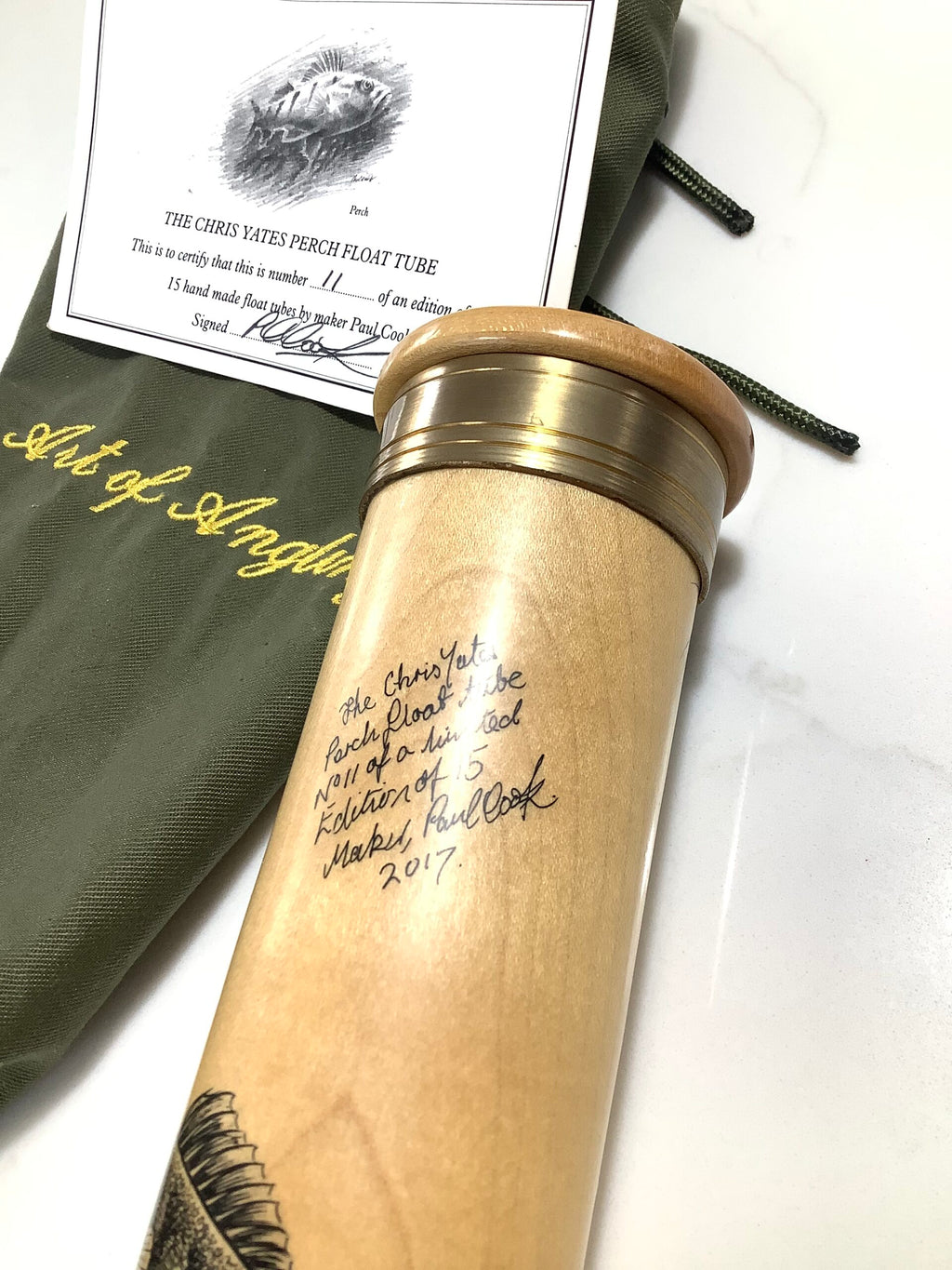 Rare THE CHRIS YATES PERCH FLOAT TUBE Limited Edition of only 15