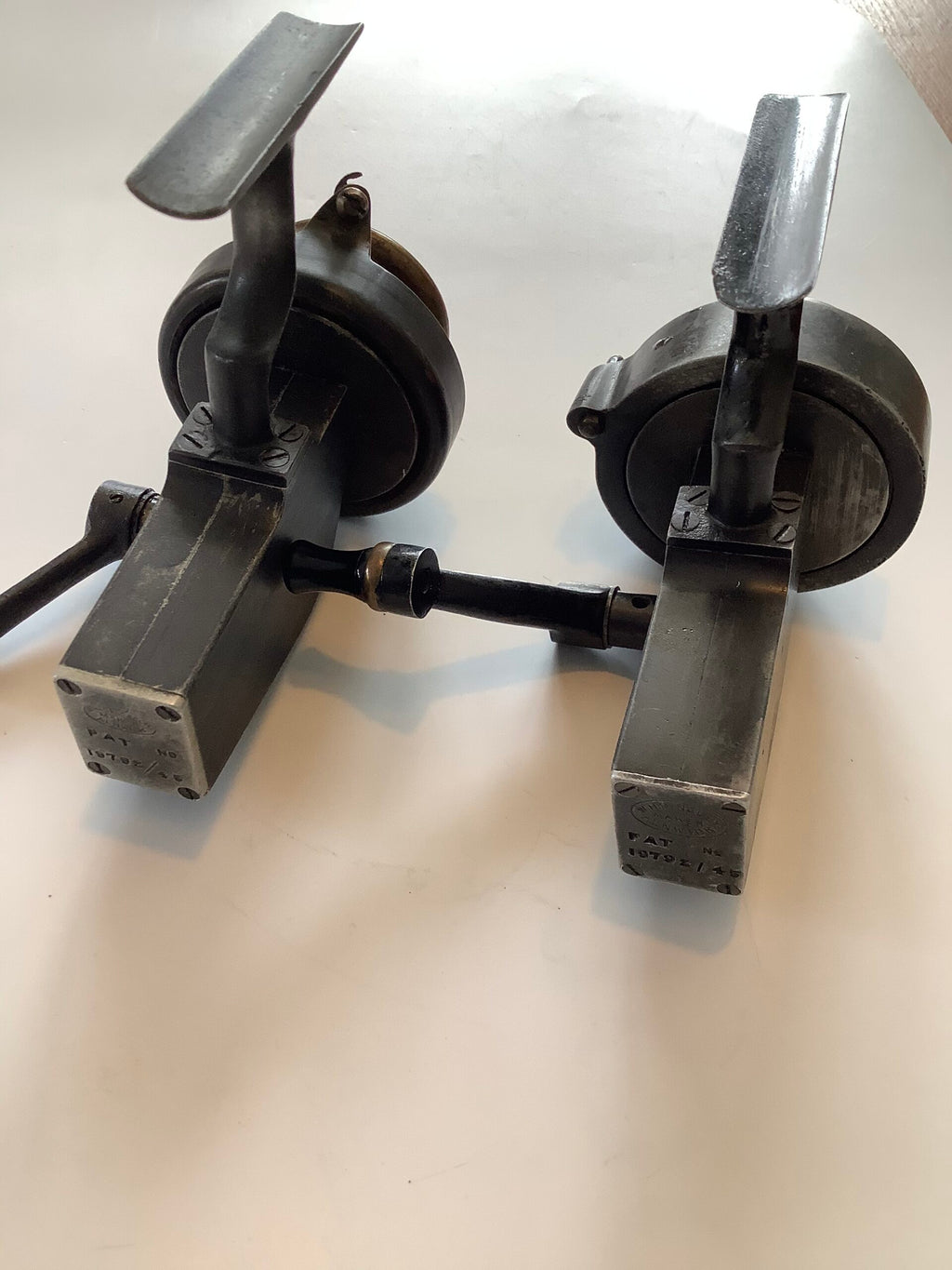 Scarce Walter Dingley first model fixed spool spinning reels
