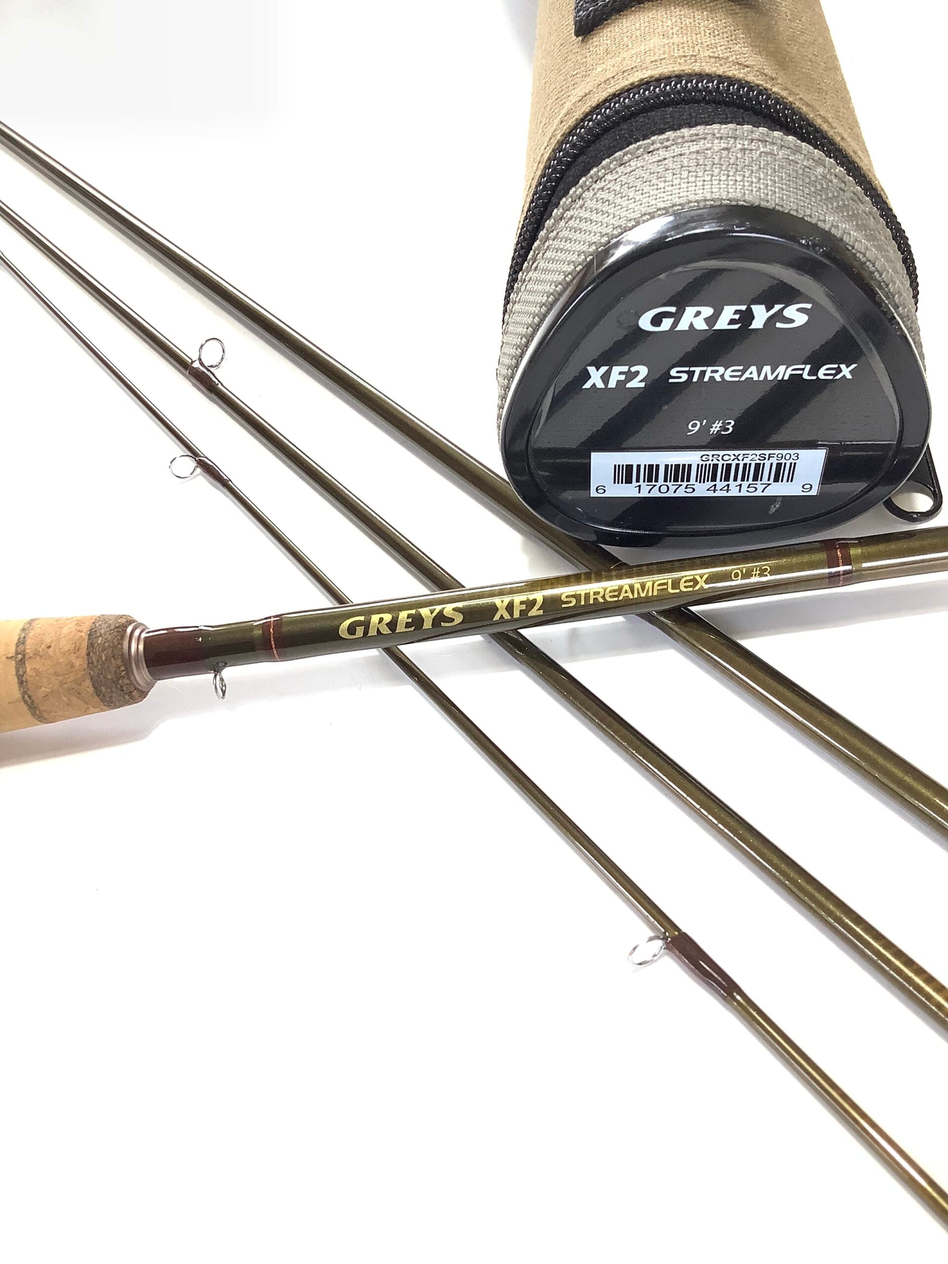 New GREYS XF2 Streamflex 9ft #3 Fly Rod