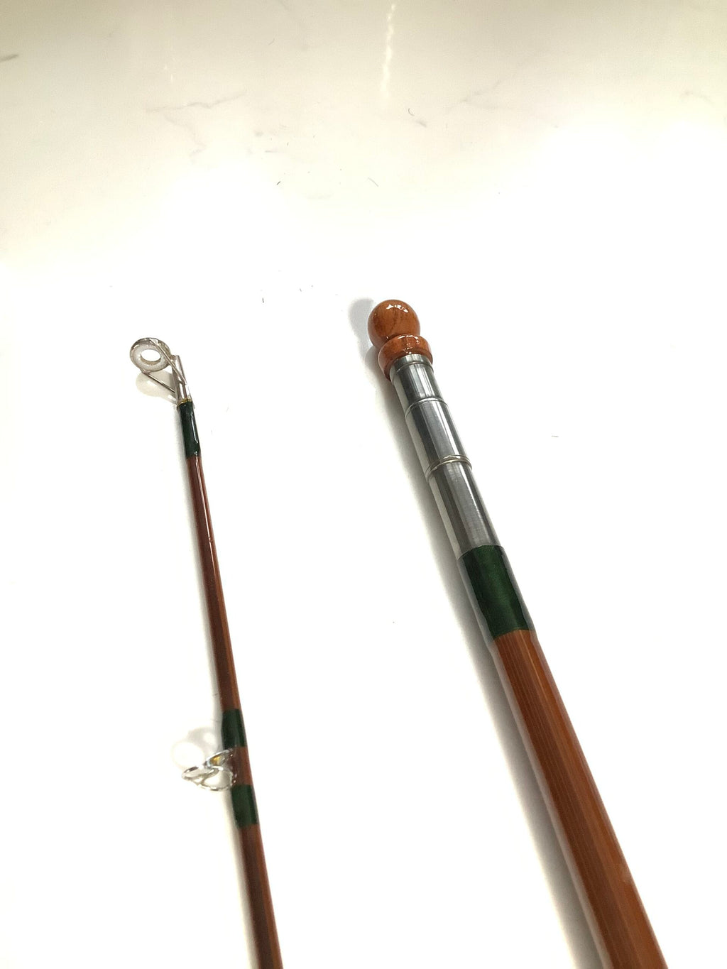 Rare ANDREW DAVIES Dark Tempered Cane BARBEL MARAUDER Rod