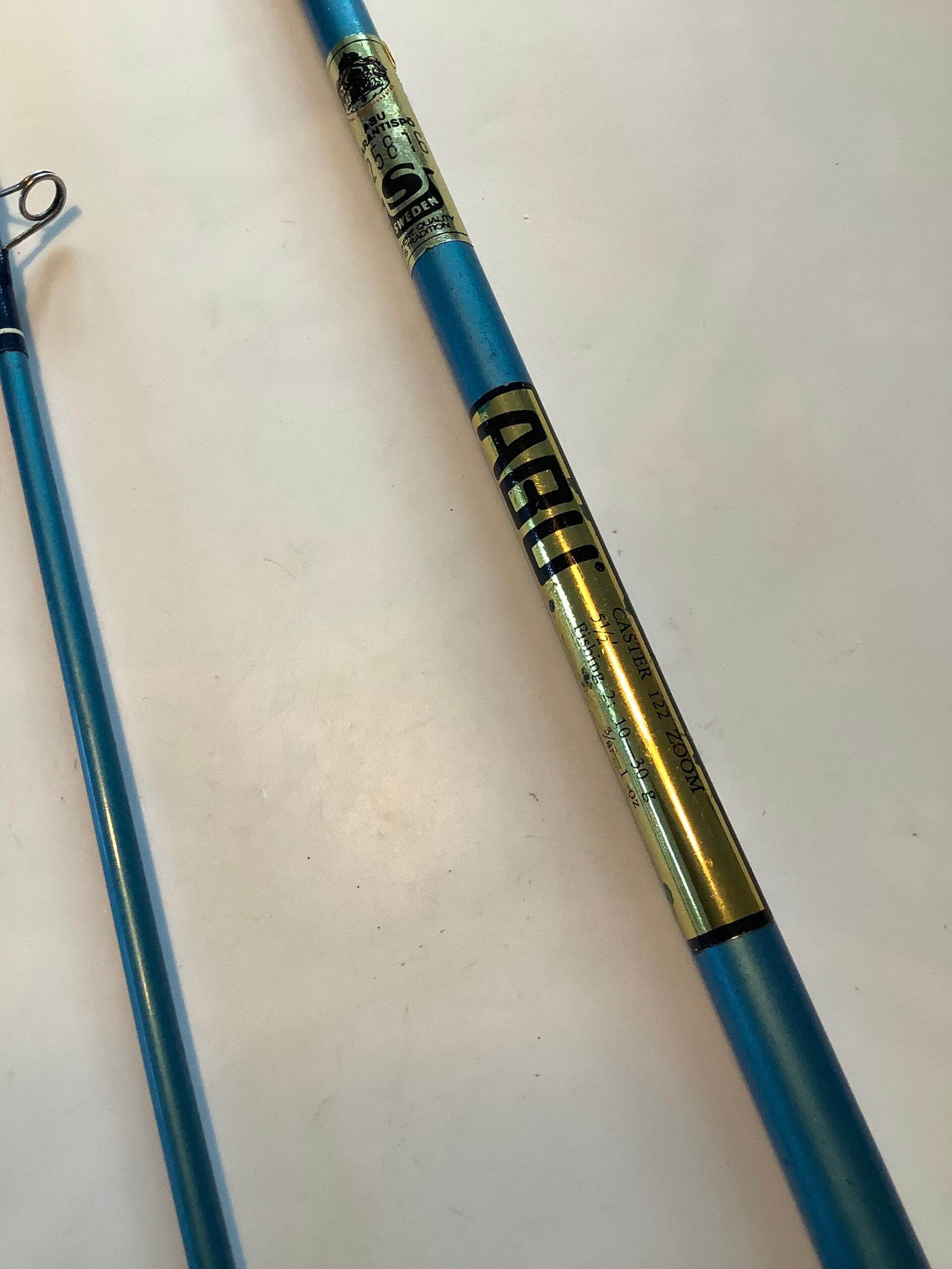 Rare ABU 5 1/2 ft Caster 122 Zoom Rod – Antique & Vintage