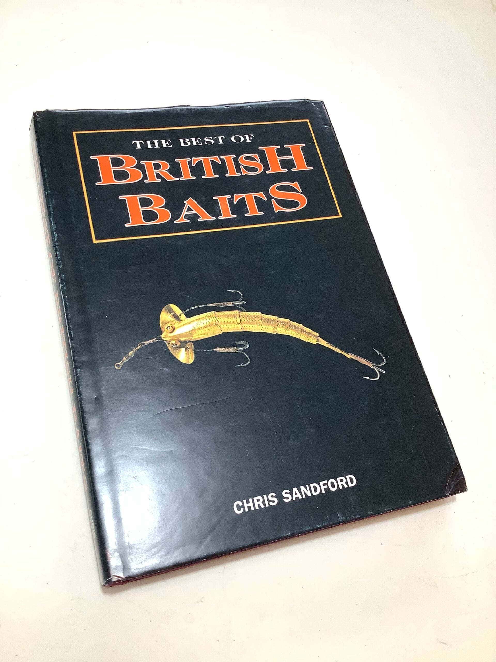 The Best of British Baits By Chris Sandford  1st Edition signed
