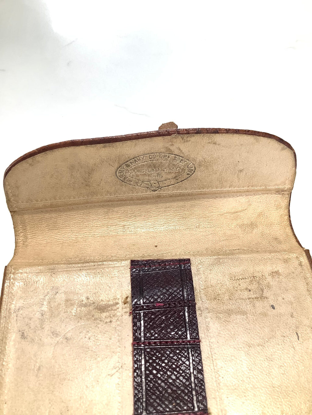 Superb condition Antique A&amp;N Trout Fishers Fly Wallet