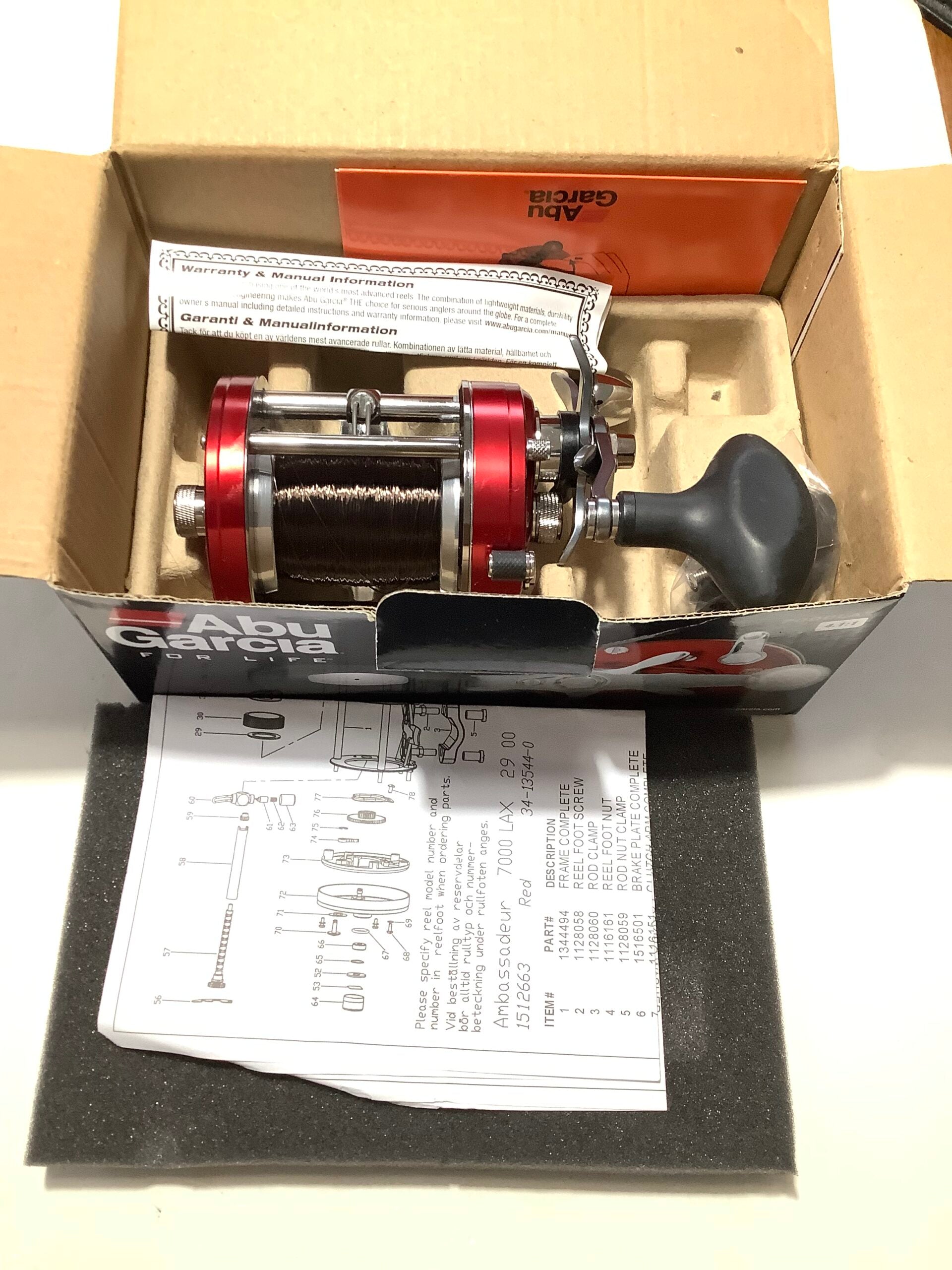 ABU Ambassadeur 7000LAX Multiplier