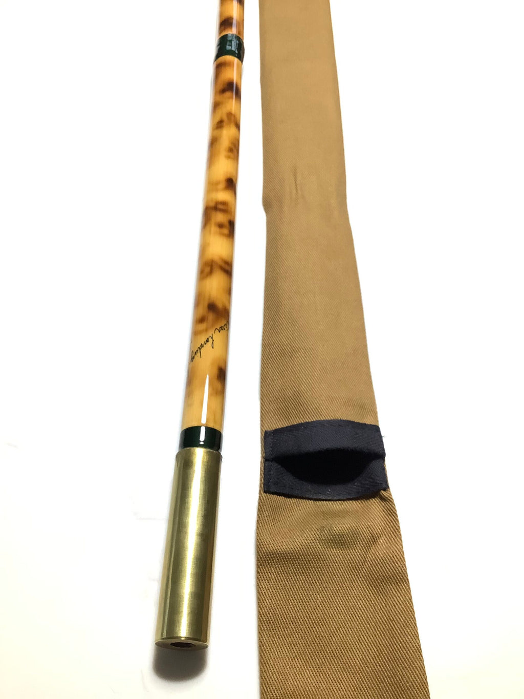 2023 Artisan Angling 5ft Flamed Tonkin Cane Net Pole by PAUL COOK
