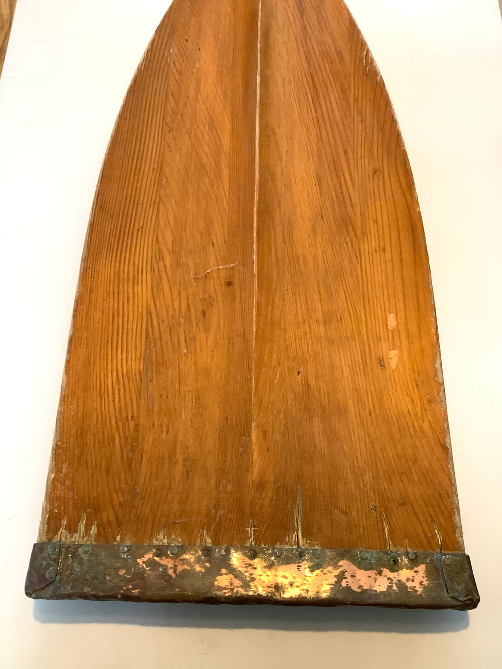 Antique Two piece detachable wooden canoe Paddle