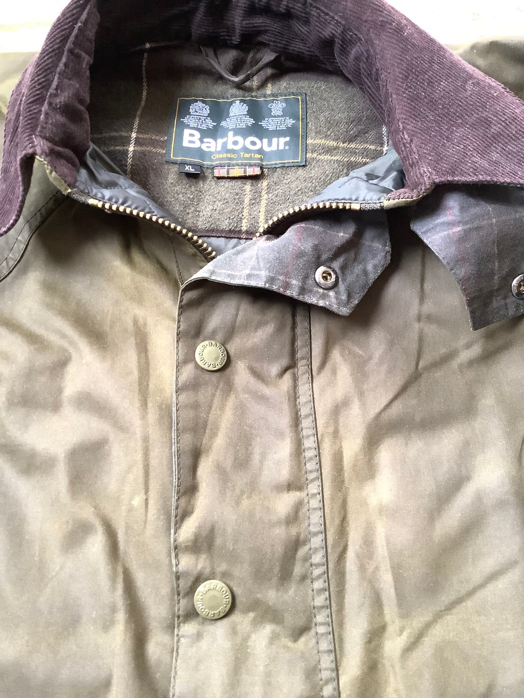Barbour “Digby“ Wax Jacket XL